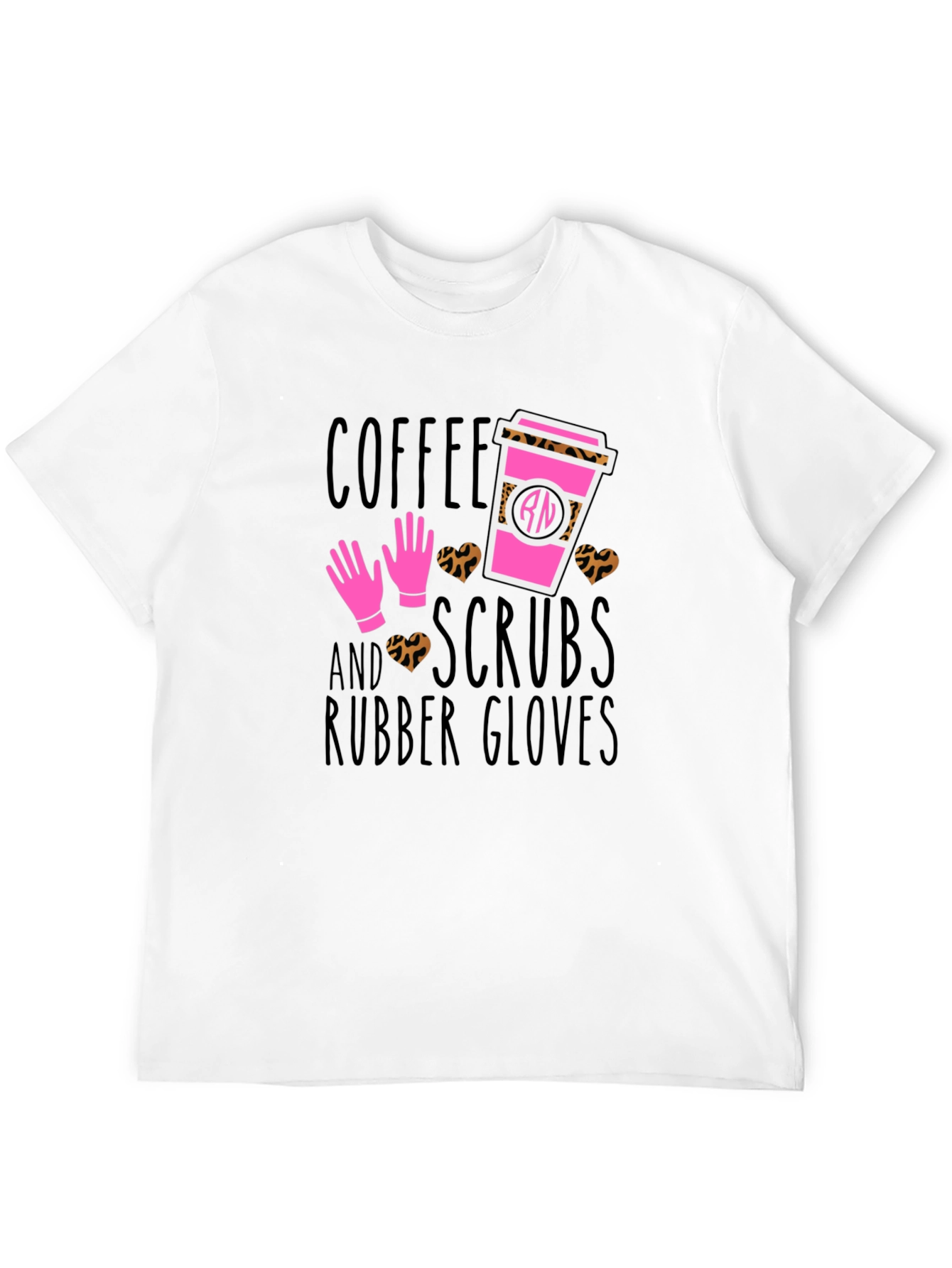 Coffee Scrubs Rubber Gloves T-Shirt