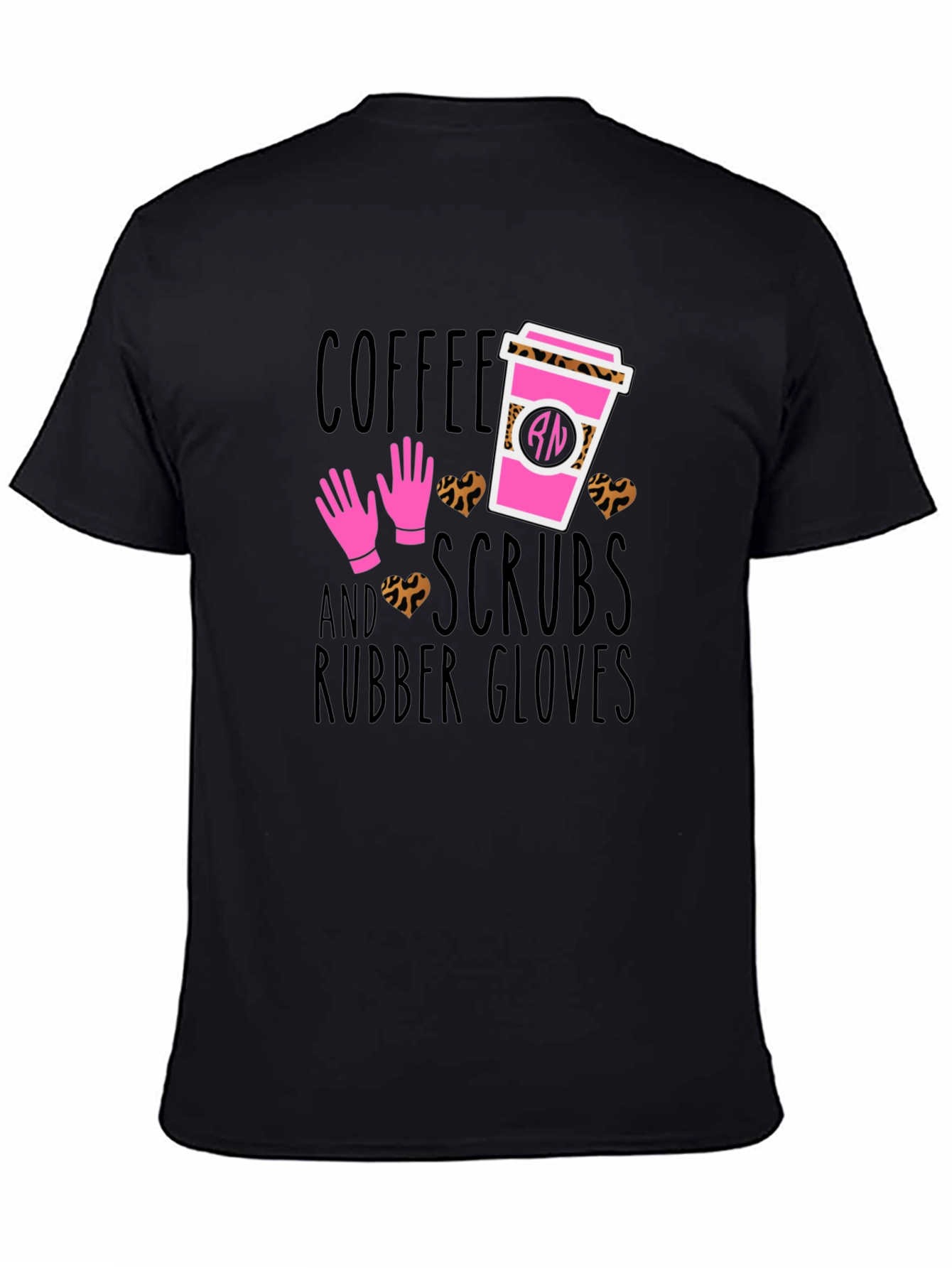 Coffee Scrubs Rubber Gloves T-Shirt