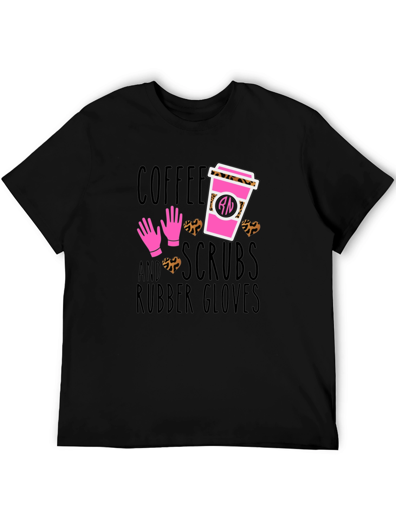 Coffee Scrubs Rubber Gloves T-Shirt