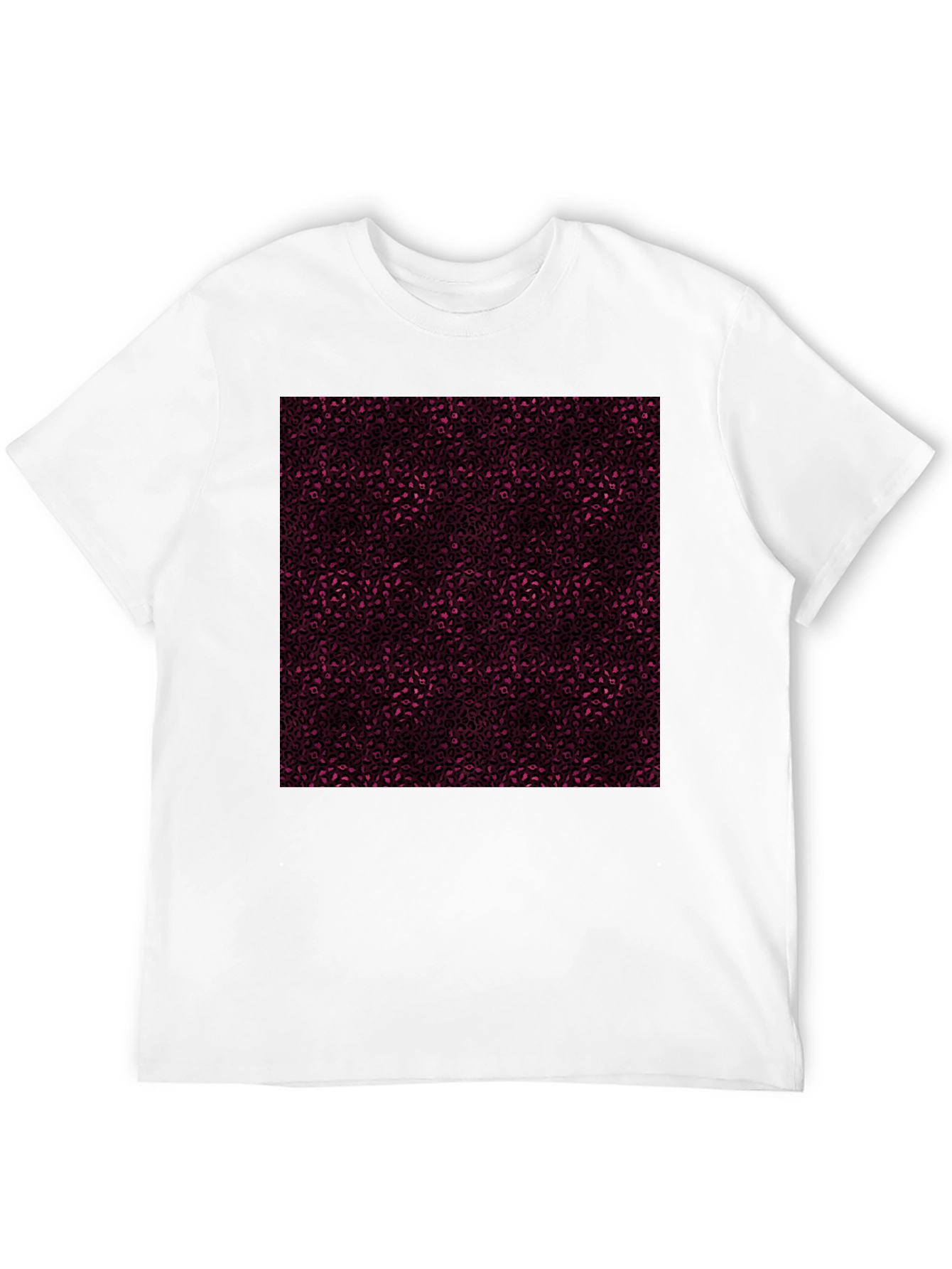 Patterned Graphic Tee - Unique Style