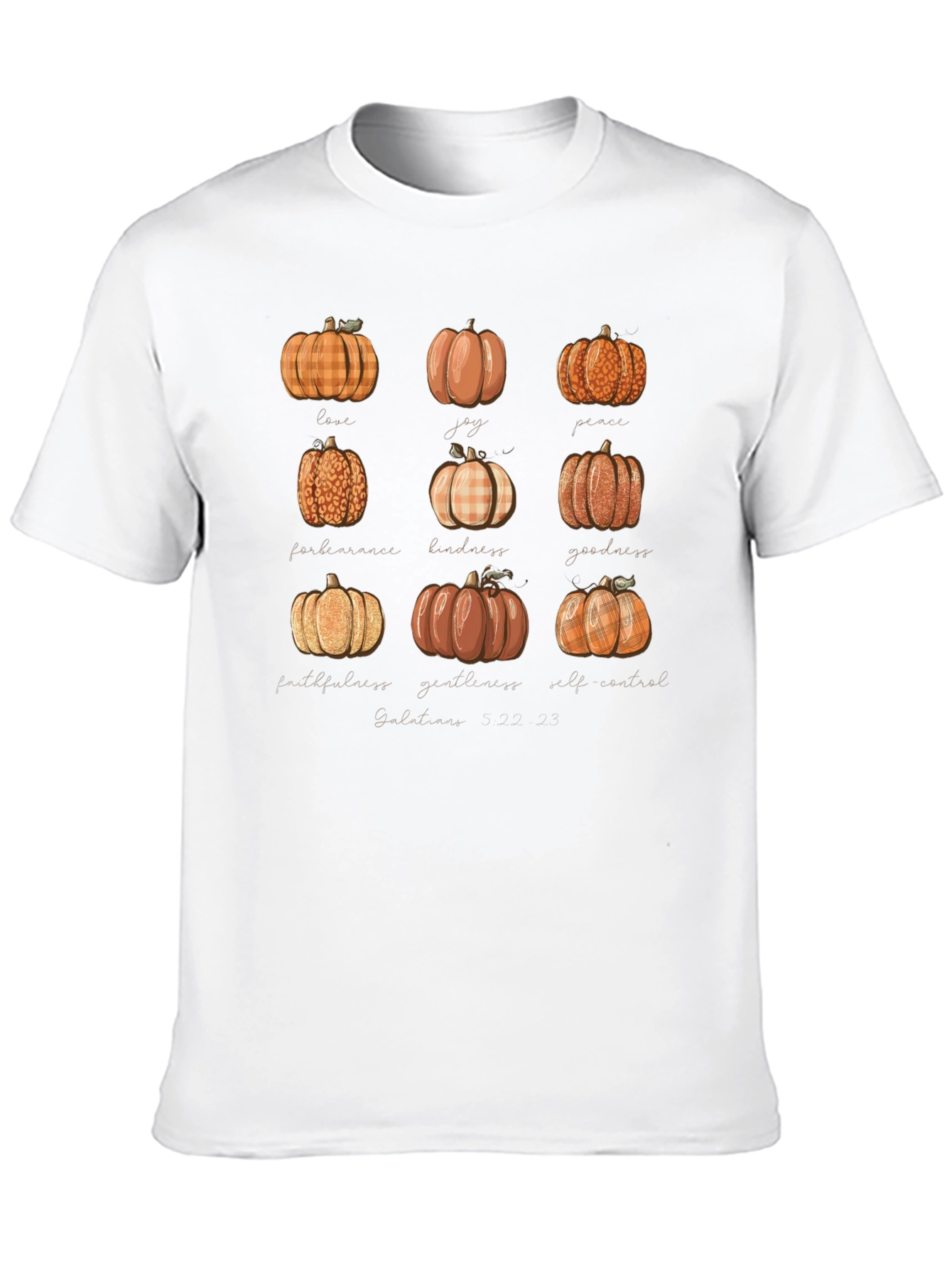 Fall Pumpkins Graphic Tee - Autumn Vibes