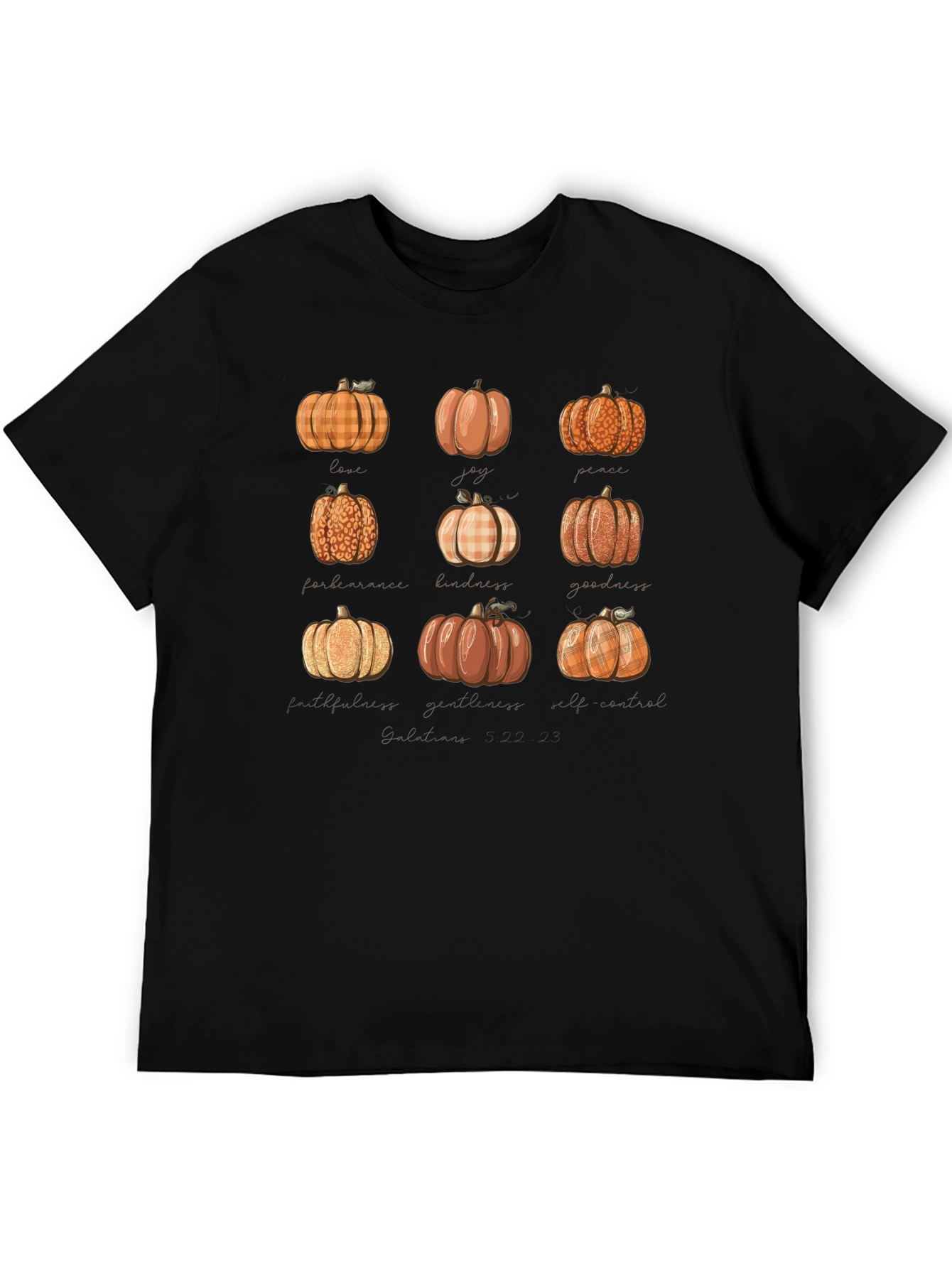 Fall Pumpkins Graphic Tee - Autumn Vibes