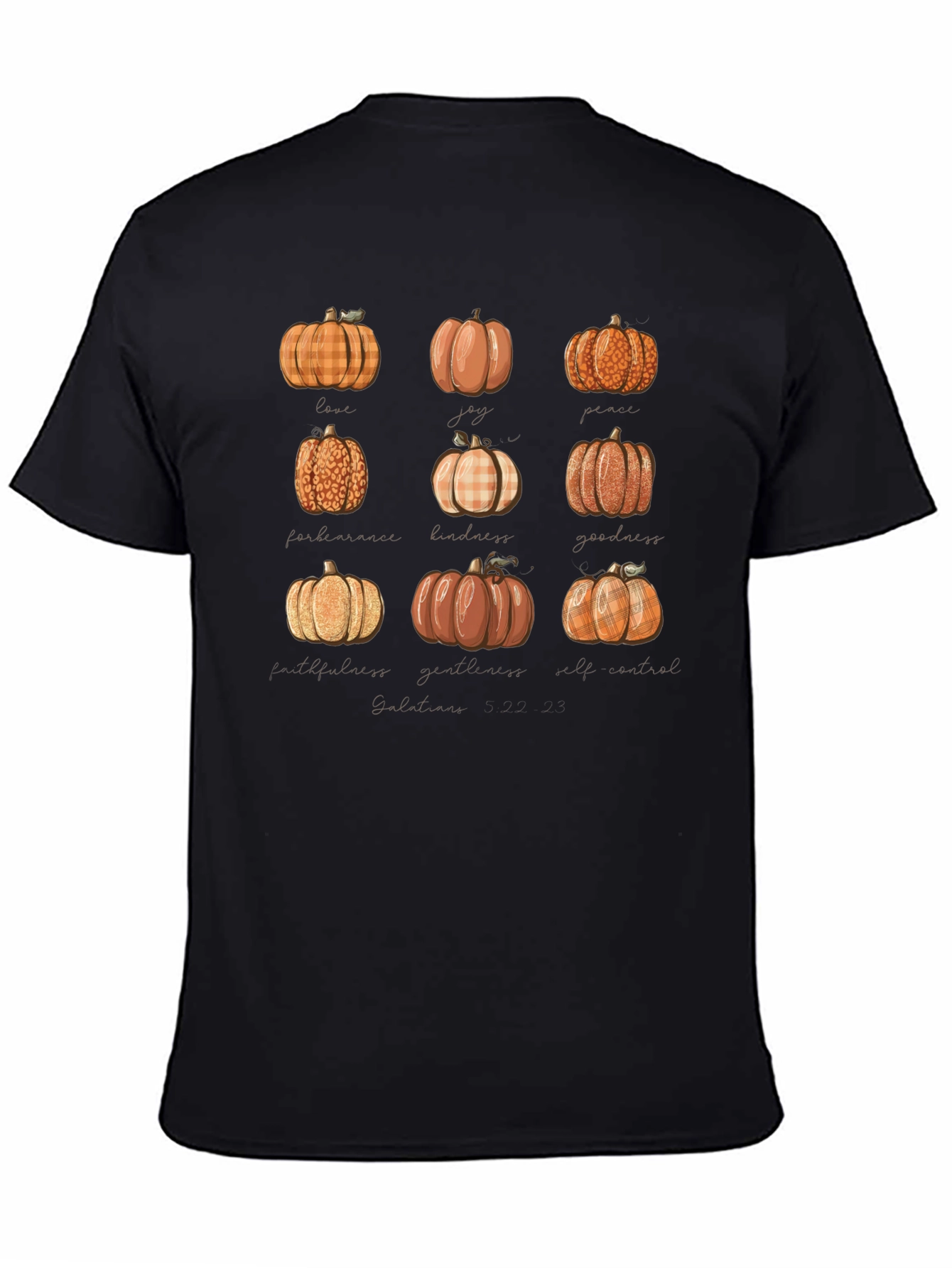 Fall Pumpkins Graphic Tee - Autumn Vibes