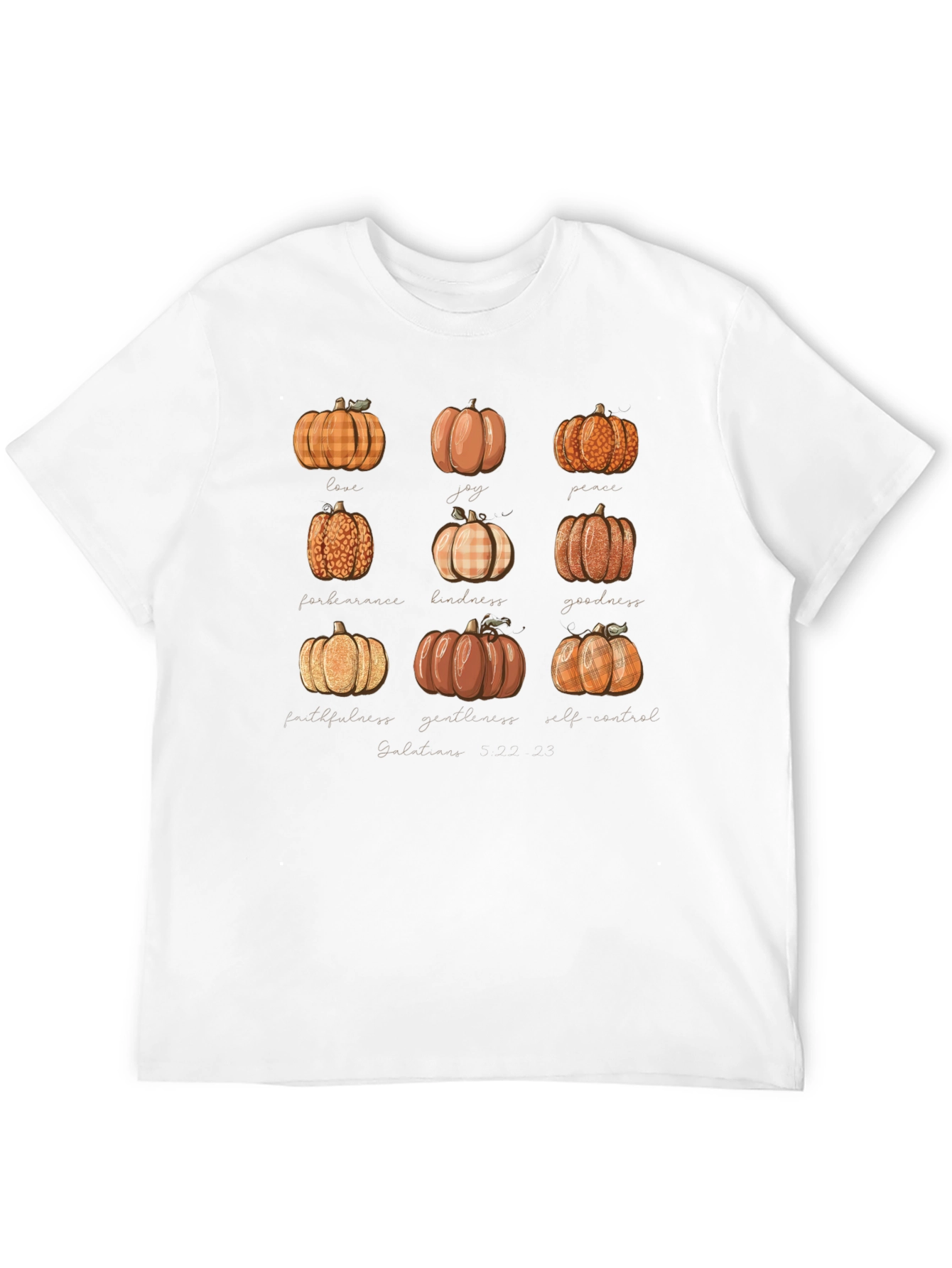 Fall Pumpkins Graphic Tee - Autumn Vibes