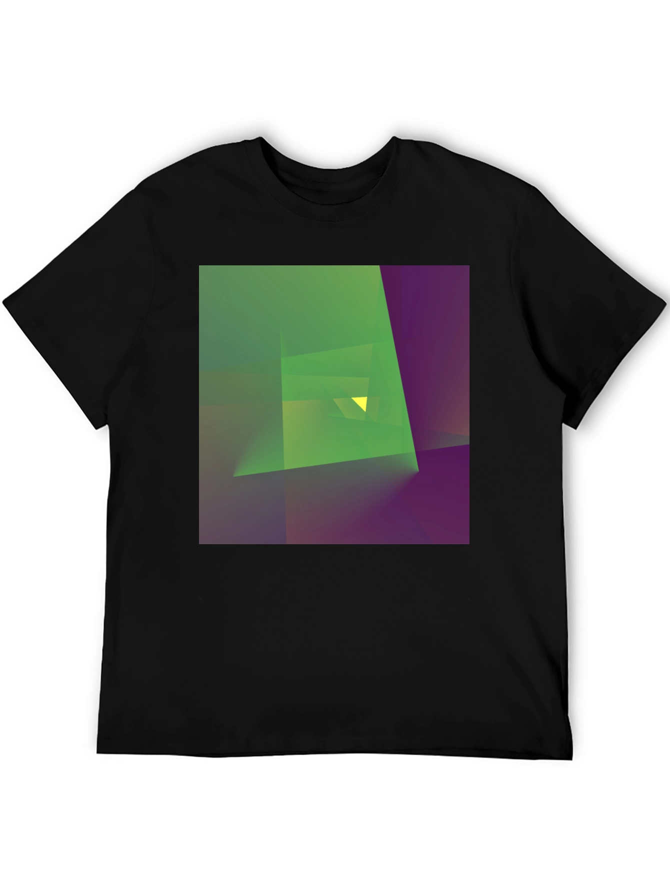 Abstract Geometry Graphic Tee - Modern Art T-Shirt