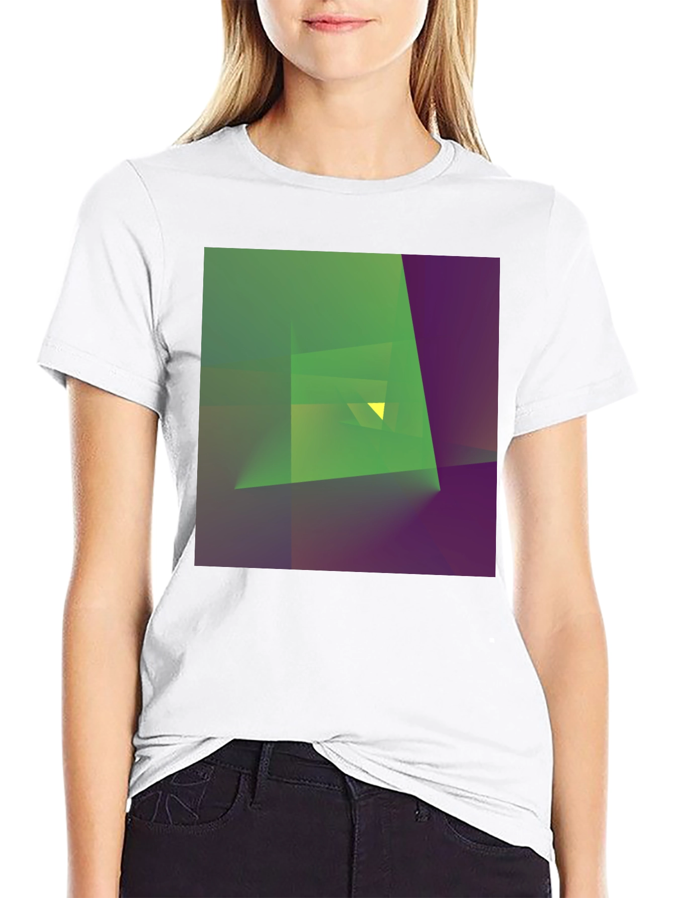 Abstract Geometry Graphic Tee - Modern Art T-Shirt