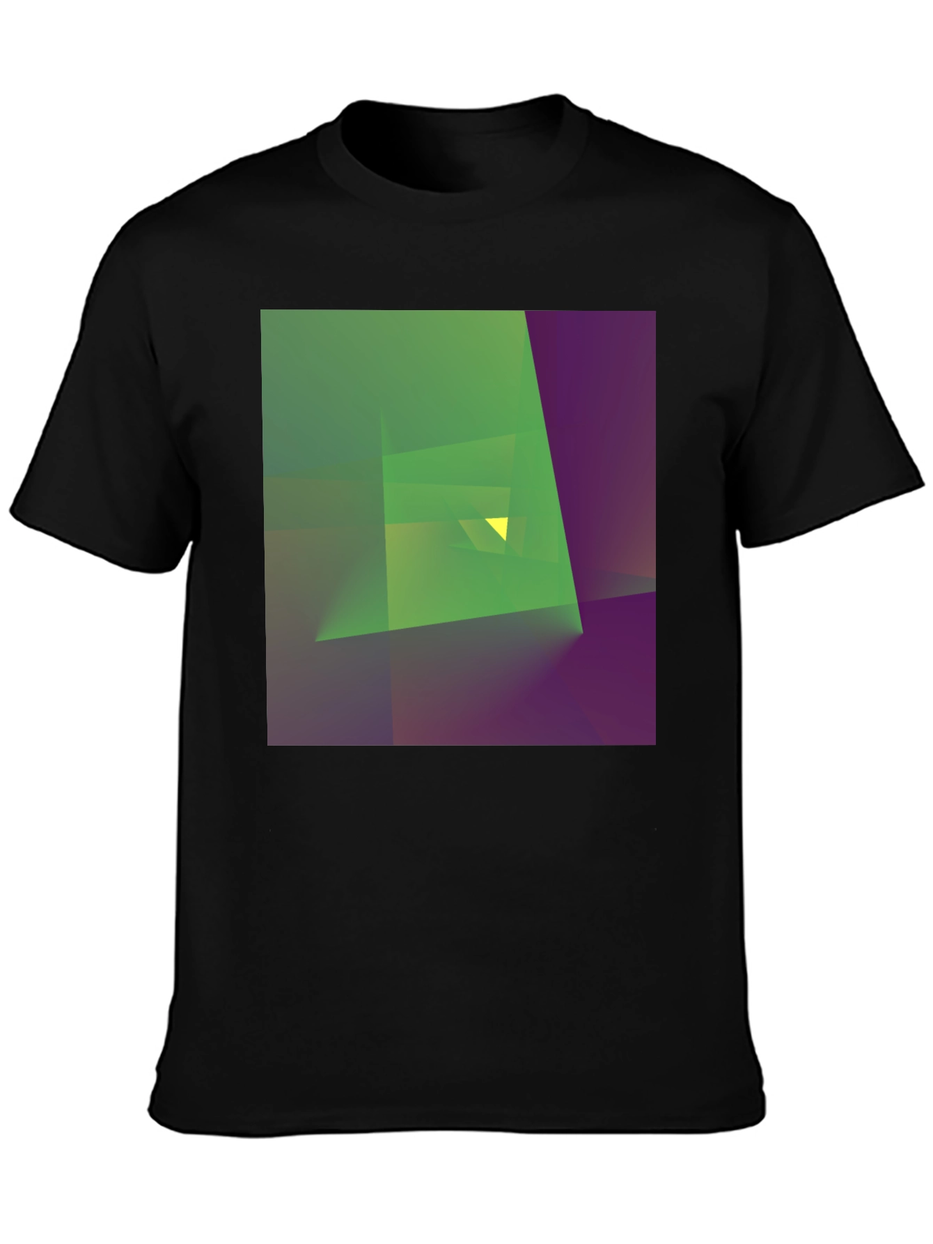 Abstract Geometry Graphic Tee - Modern Art T-Shirt