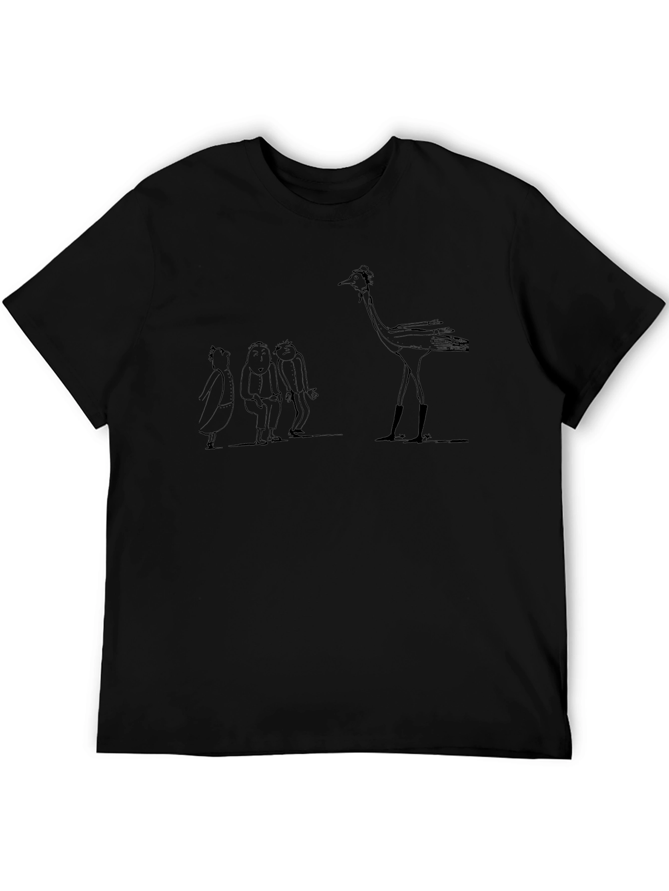 Quentin Blake Style Illustration Tee