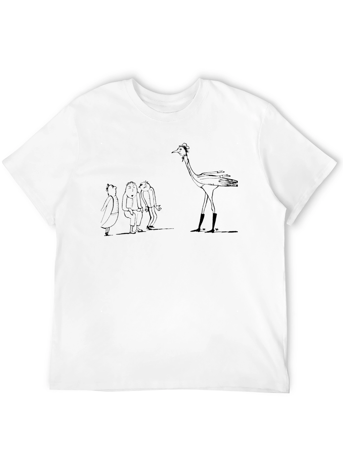 Quentin Blake Style Illustration Tee