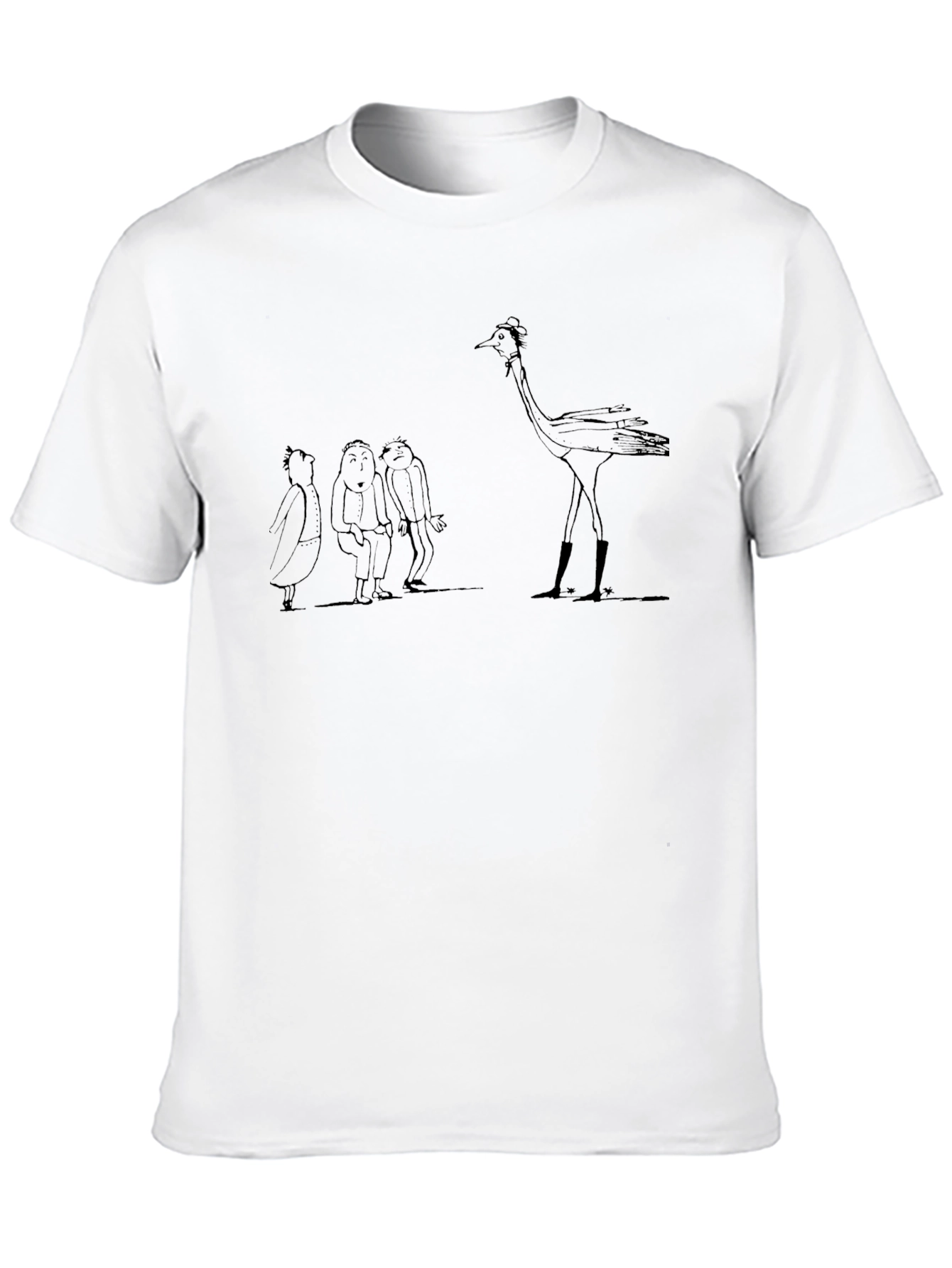 Quentin Blake Style Illustration Tee