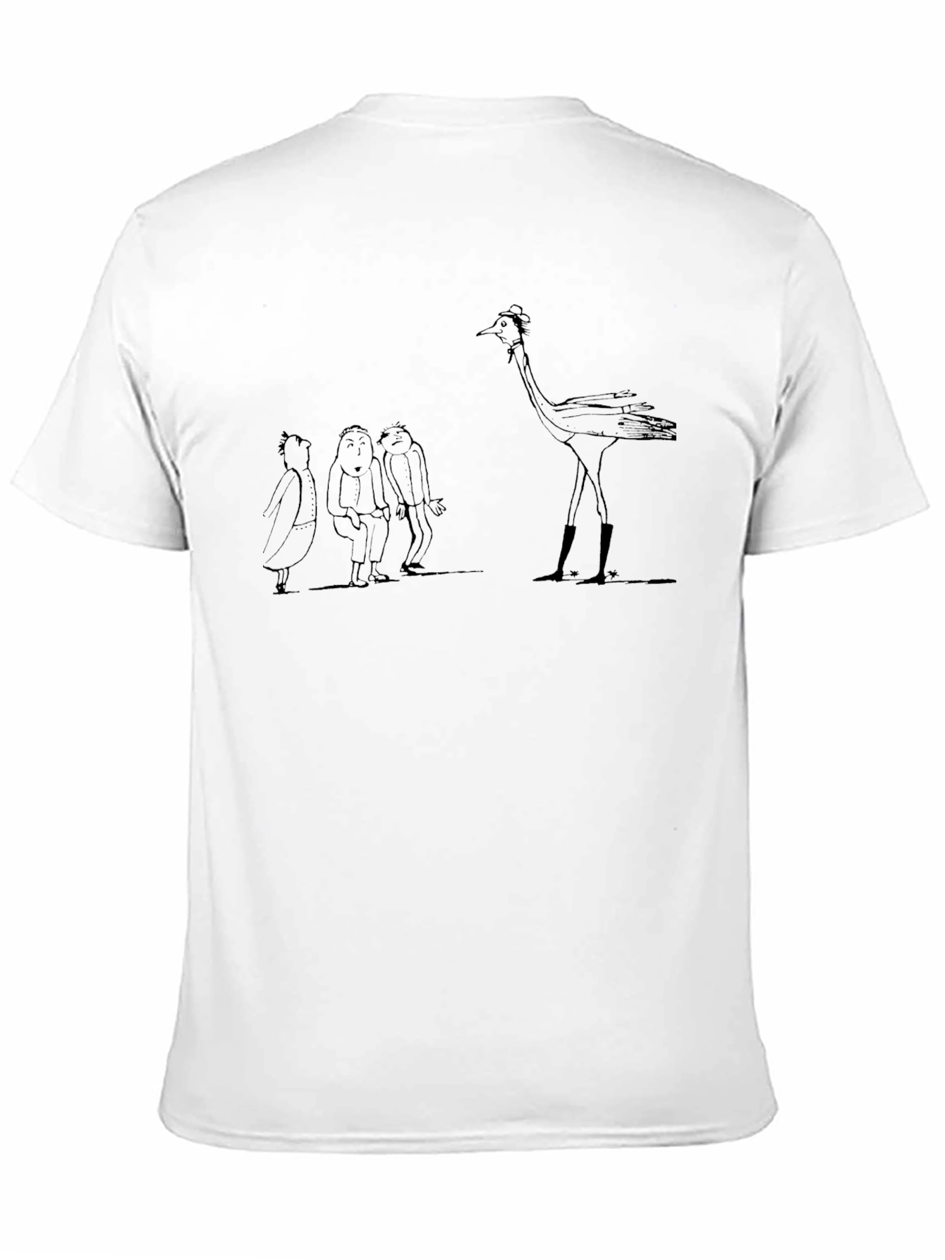 Quentin Blake Style Illustration Tee
