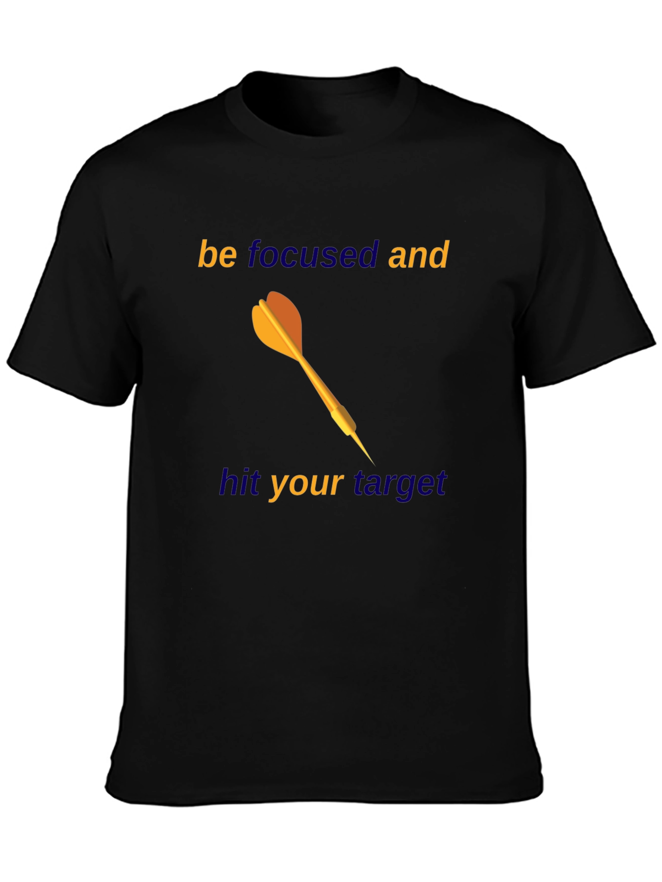Focused Target T-Shirt - Motivational Graphic Tee