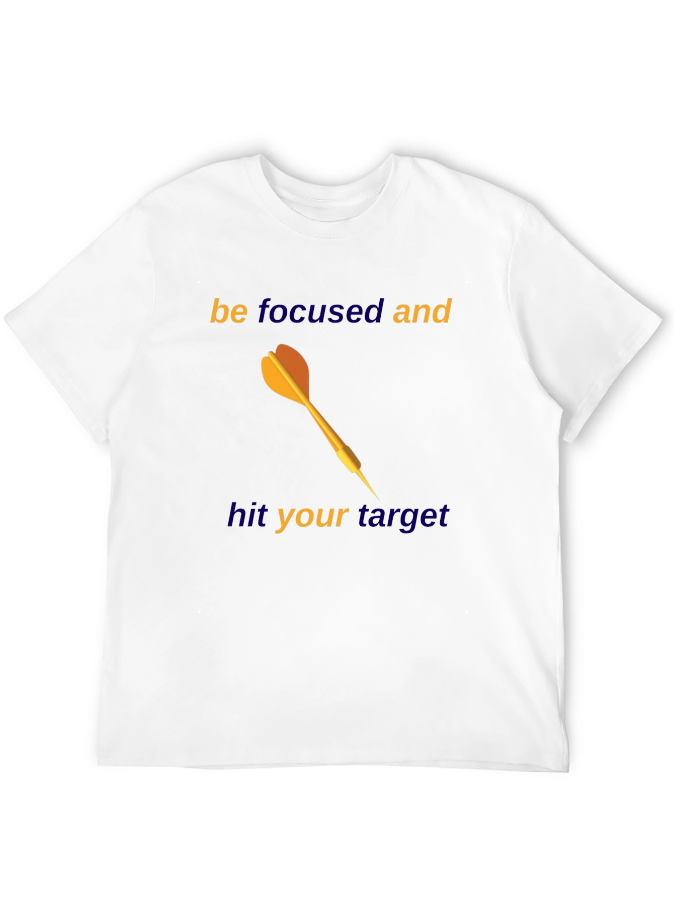 Focused Target T-Shirt - Motivational Graphic Tee