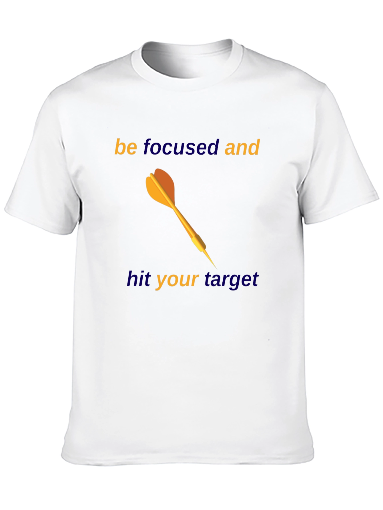 Focused Target T-Shirt - Motivational Graphic Tee