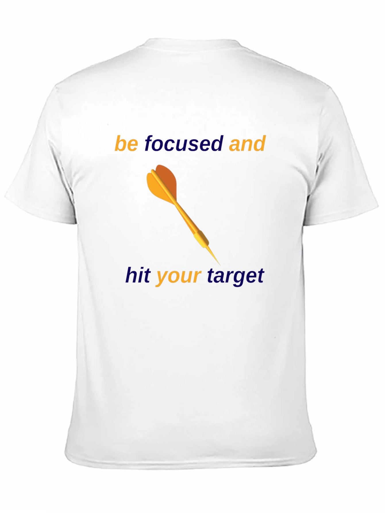 Focused Target T-Shirt - Motivational Graphic Tee