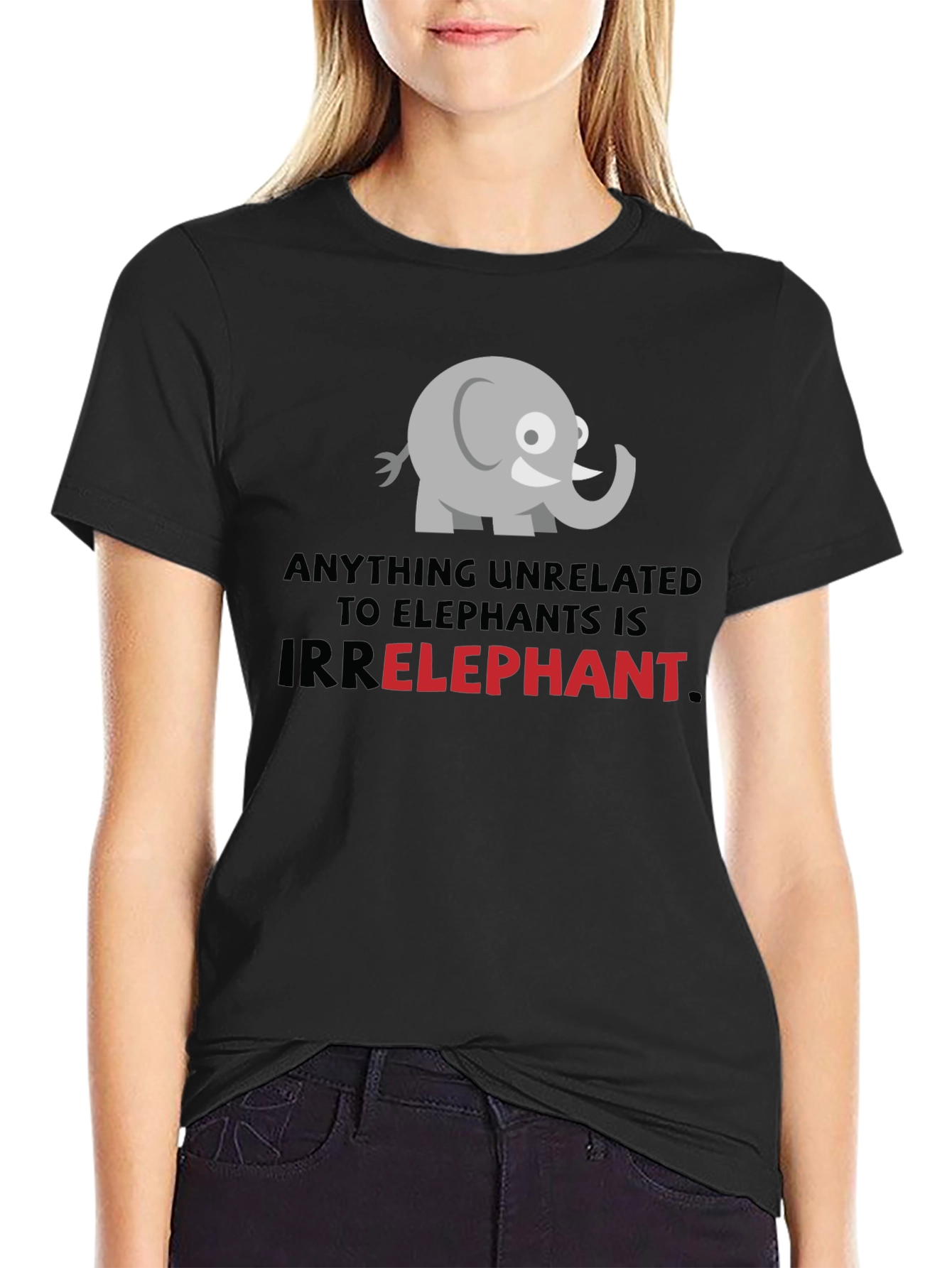 Irrelephant Graphic T-Shirt