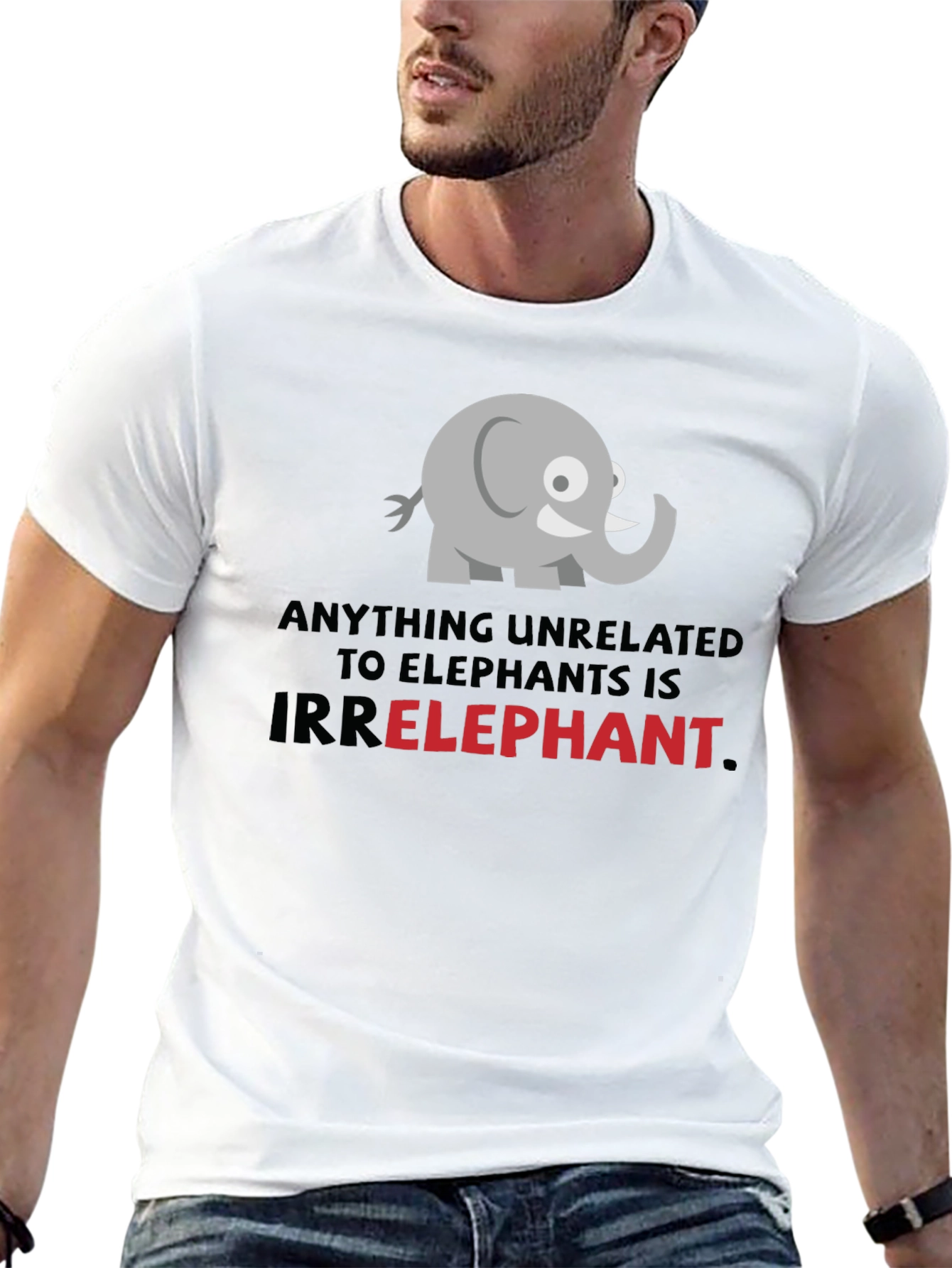 Irrelephant Graphic T-Shirt