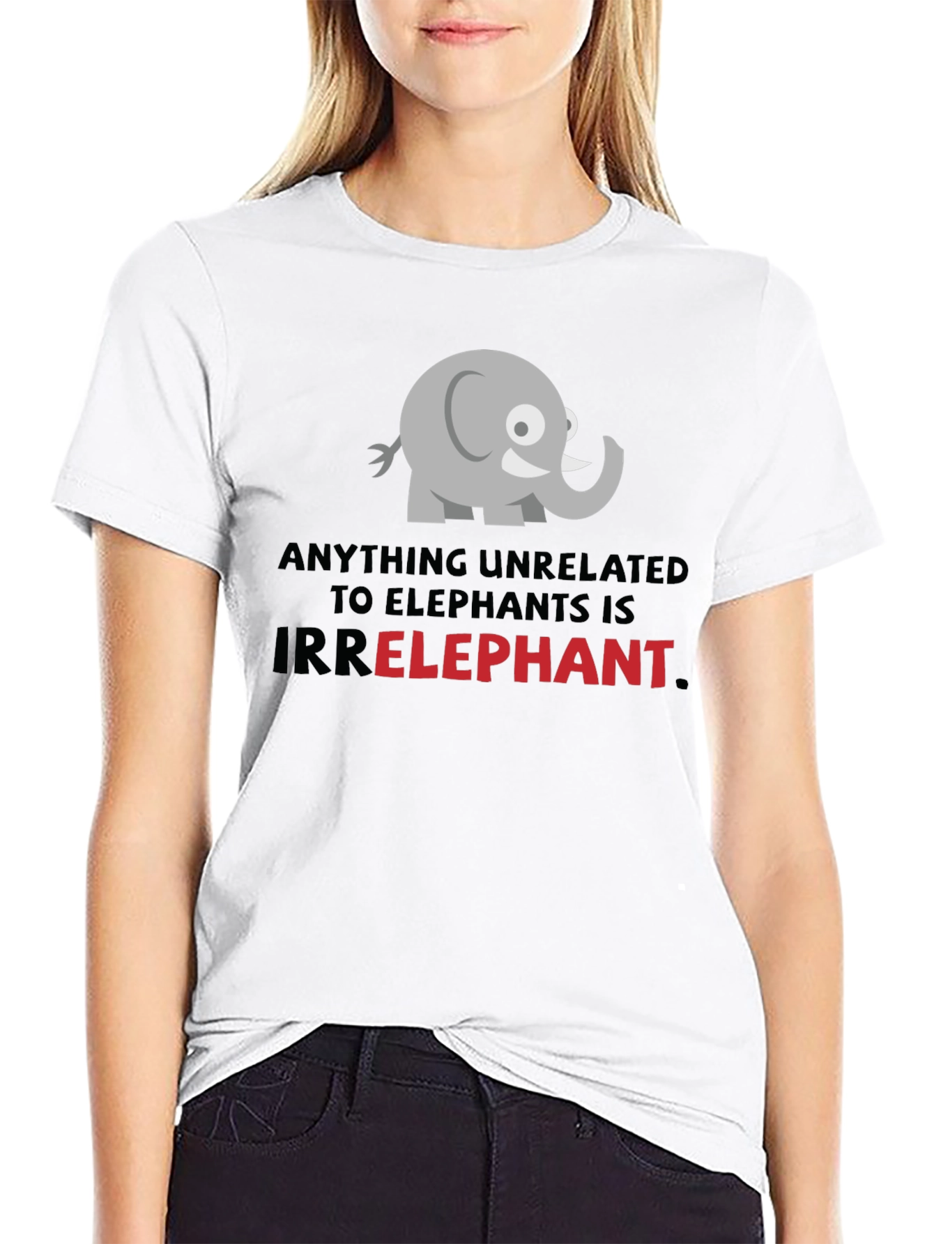 Irrelephant Graphic T-Shirt