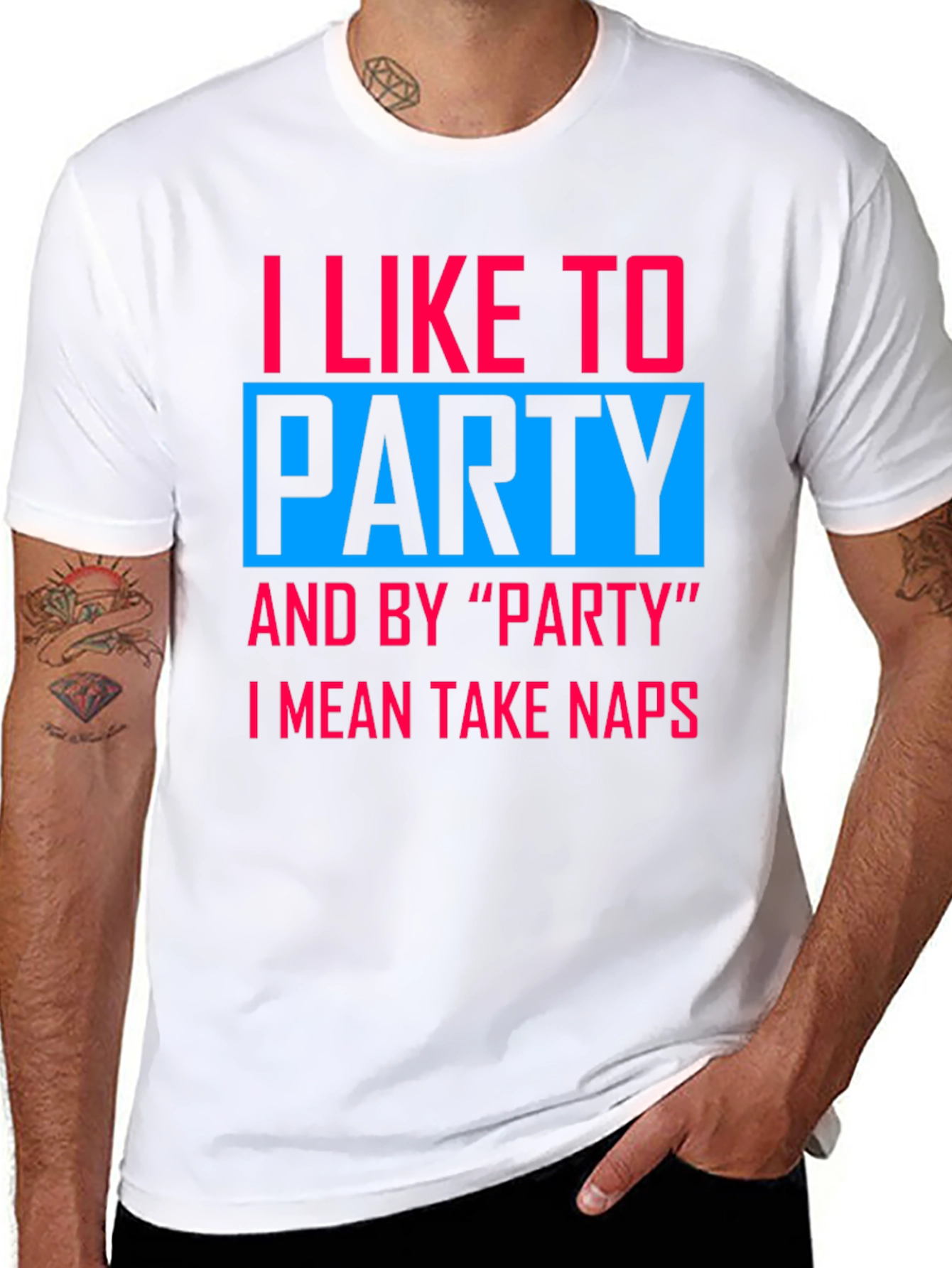 I Like to Party Nap T-Shirt