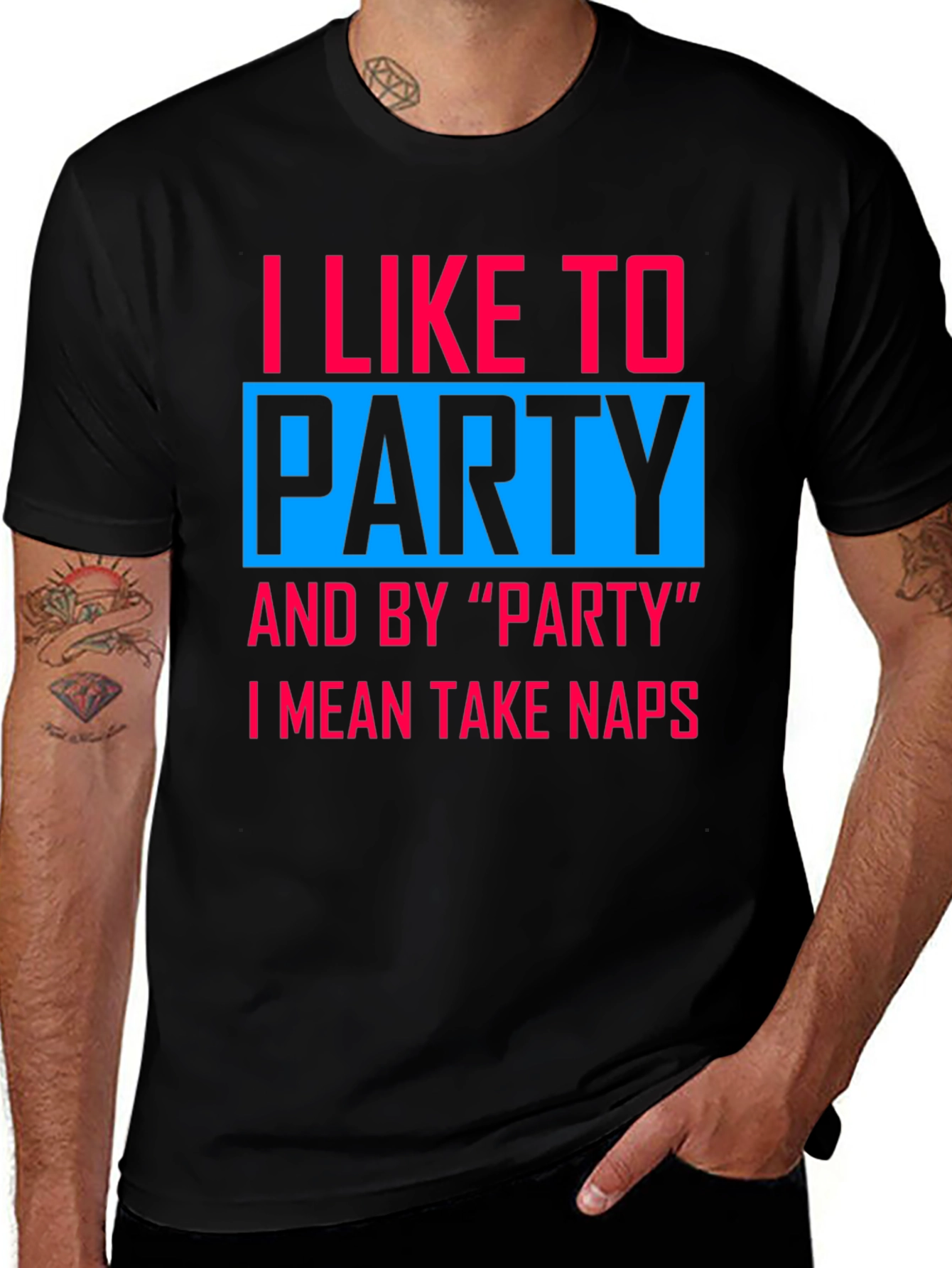 I Like to Party Nap T-Shirt