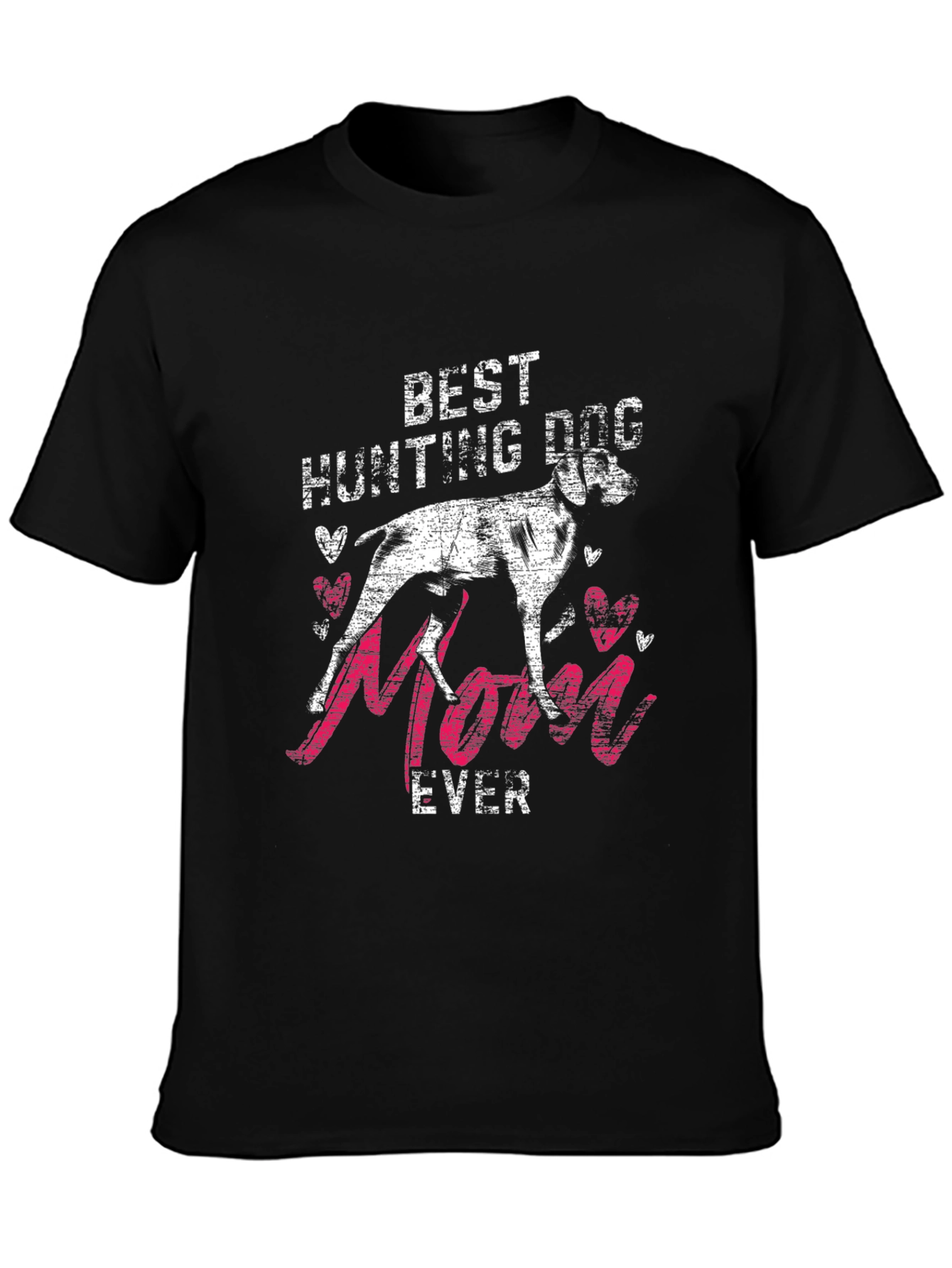 Best Hunting Dog Mom Ever Graphic T-Shirt