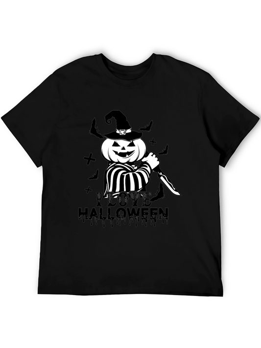 I Love Halloween Pumpkin T-Shirt