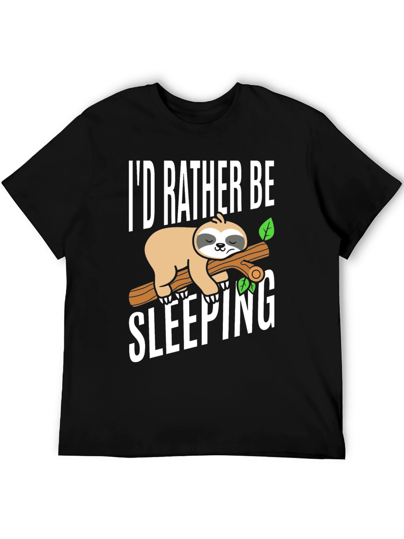 Id Rather Be Sleeping Sloth Tee