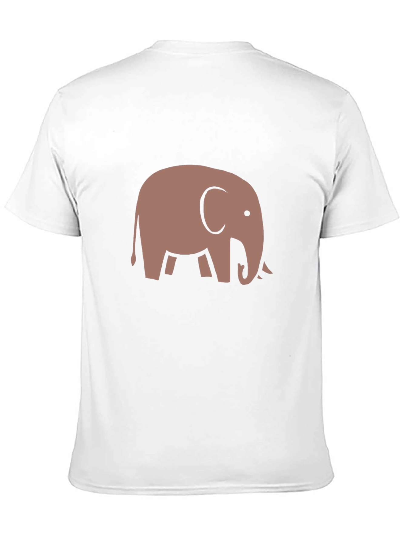 Elephant Graphic Tee - Casual Black T-Shirt
