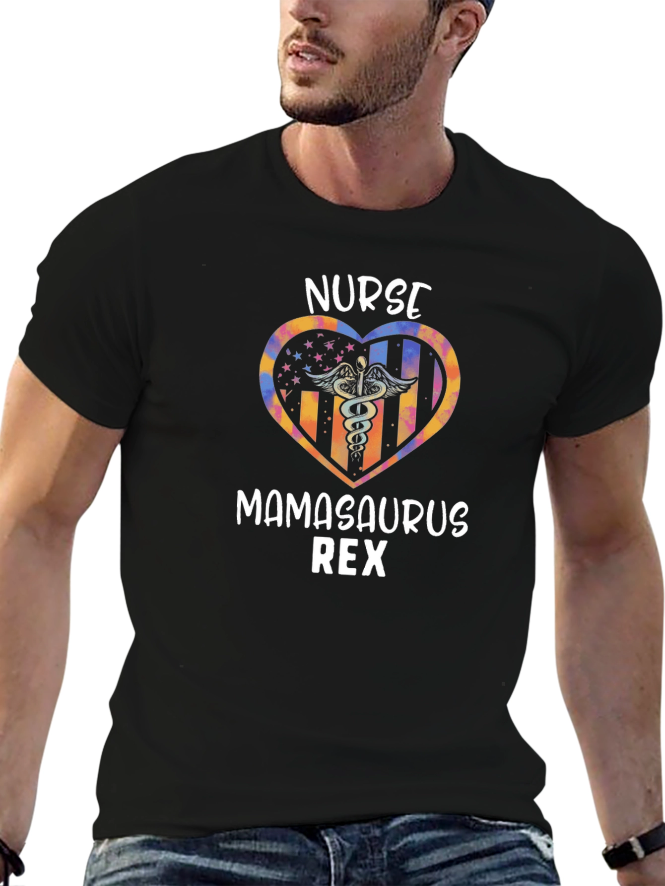 Nurse Mamasaurus Rex T-Shirt - Medical Mom Tee