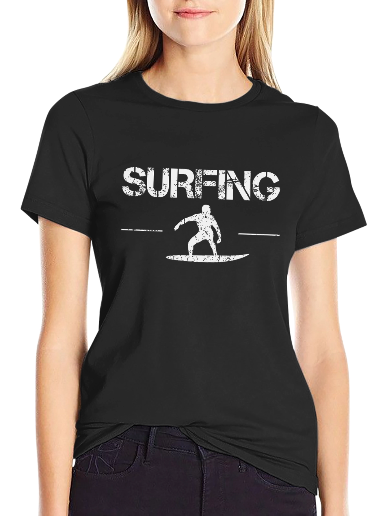 Surfing T-Shirt - Cool Graphic Tee