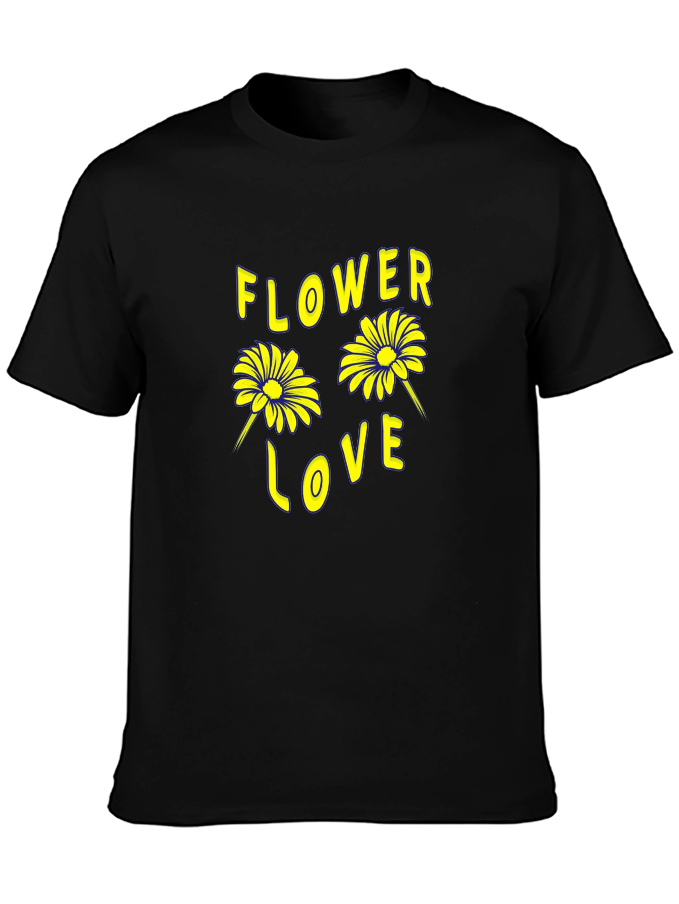 Flower Love Graphic T-Shirt