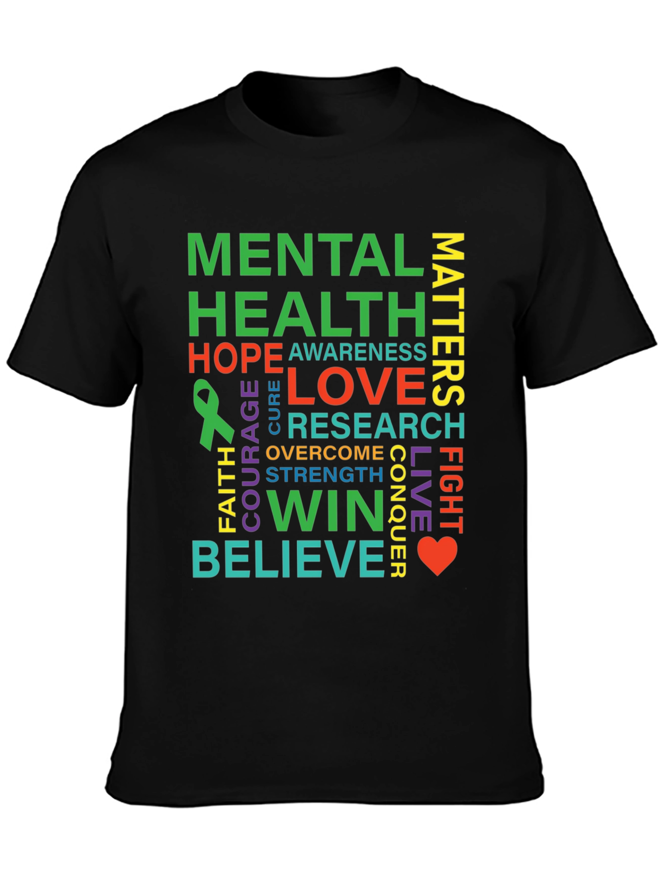 Mental Health Matters T-Shirt Awareness Tee