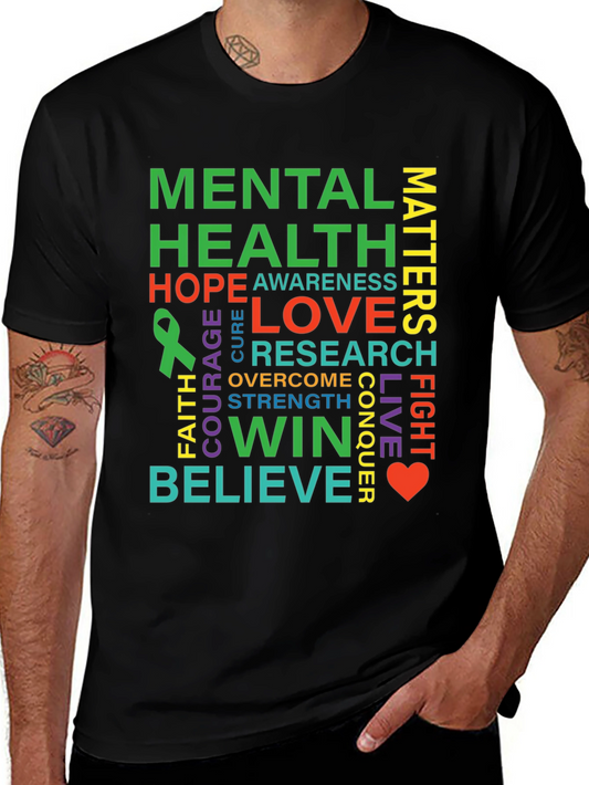 Mental Health Matters T-Shirt Awareness Tee