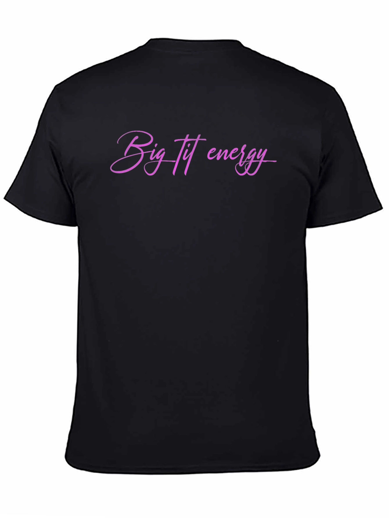 Big Tit Energy Graphic Tee - Black T-Shirt