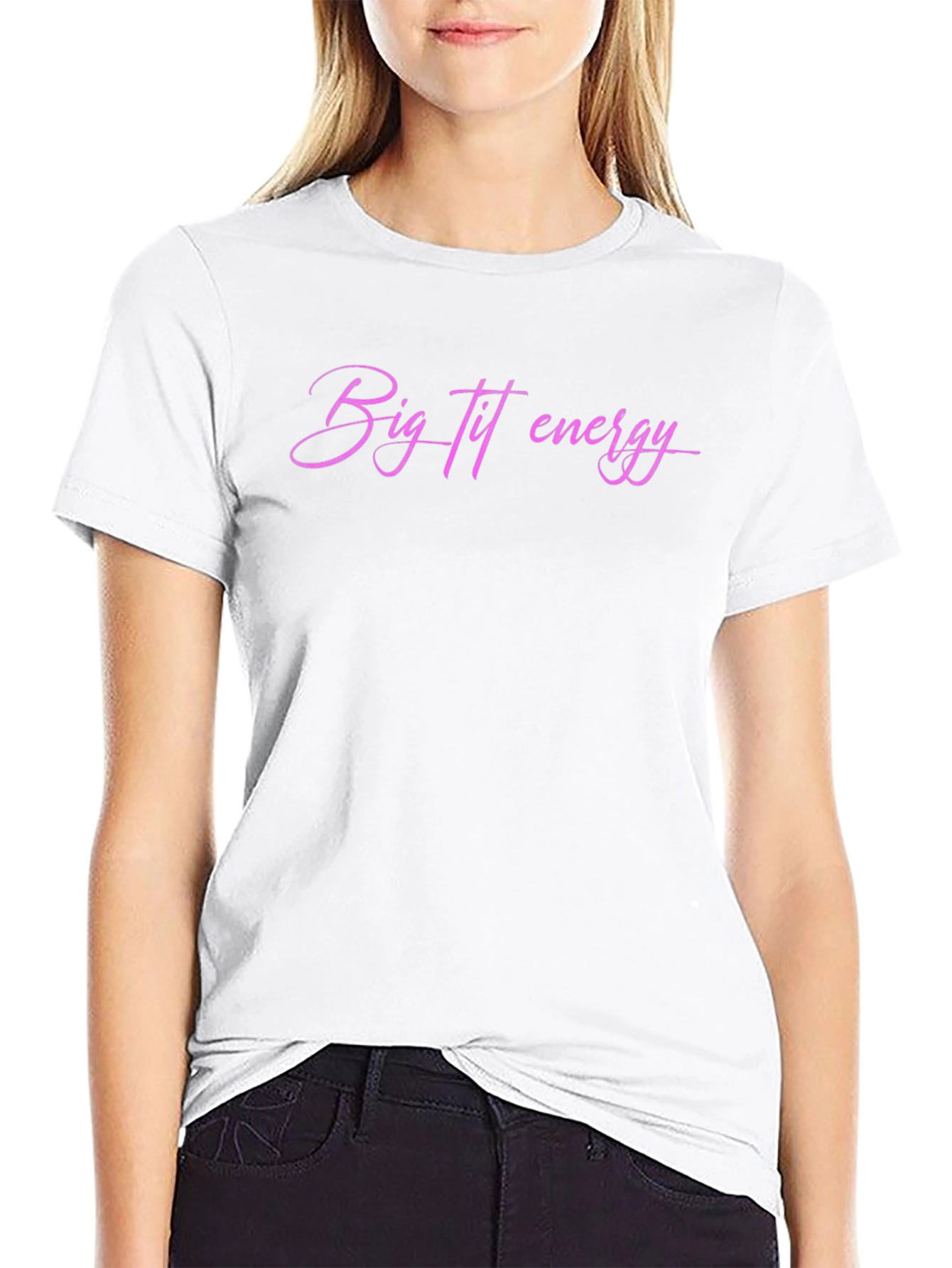 Big Tit Energy Graphic Tee - Black T-Shirt