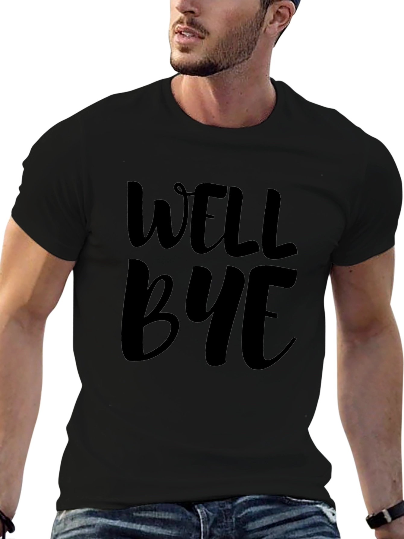Well Bye Graphic T-Shirt - Casual Comfort