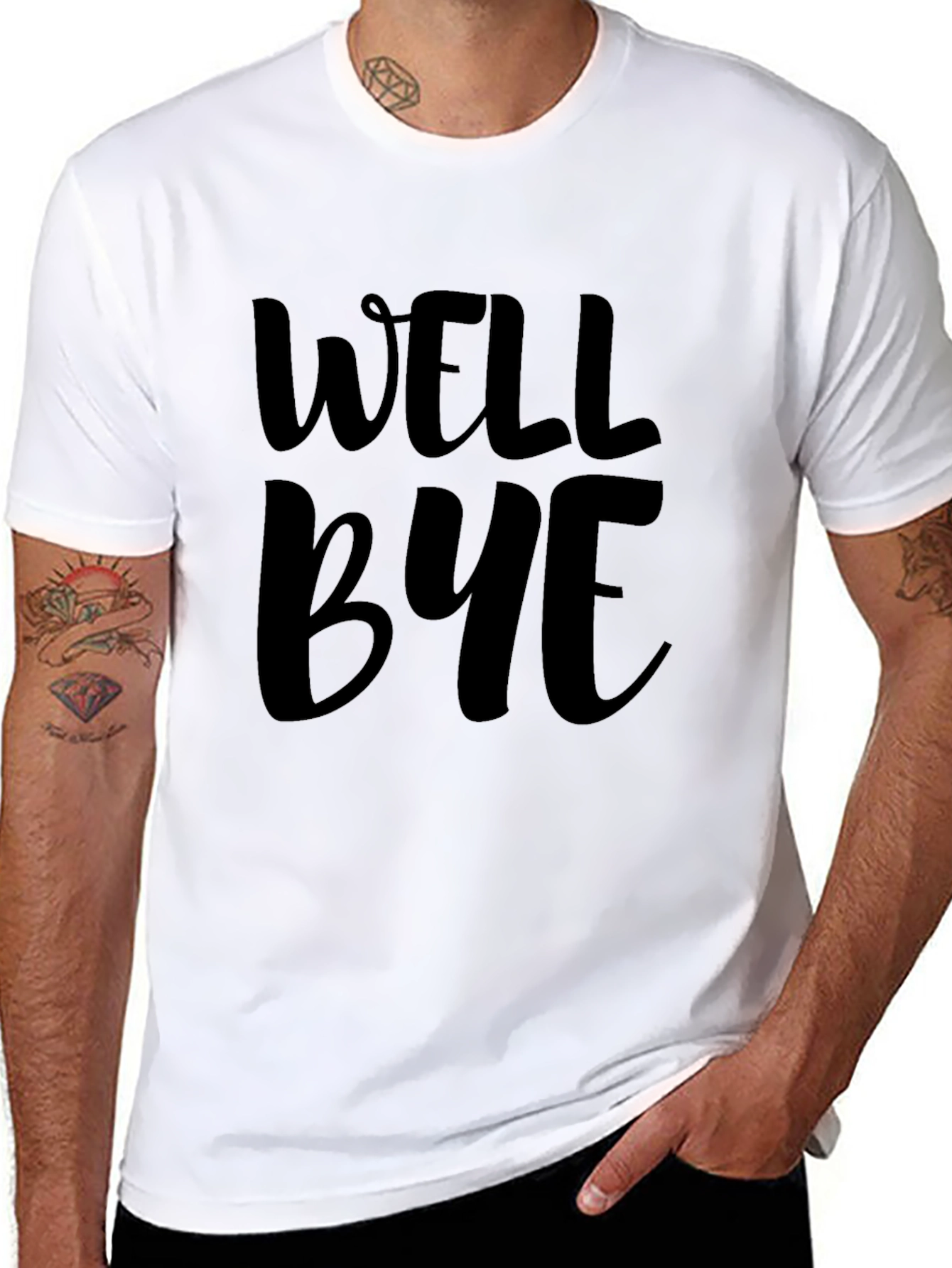 Well Bye Graphic T-Shirt - Casual Comfort