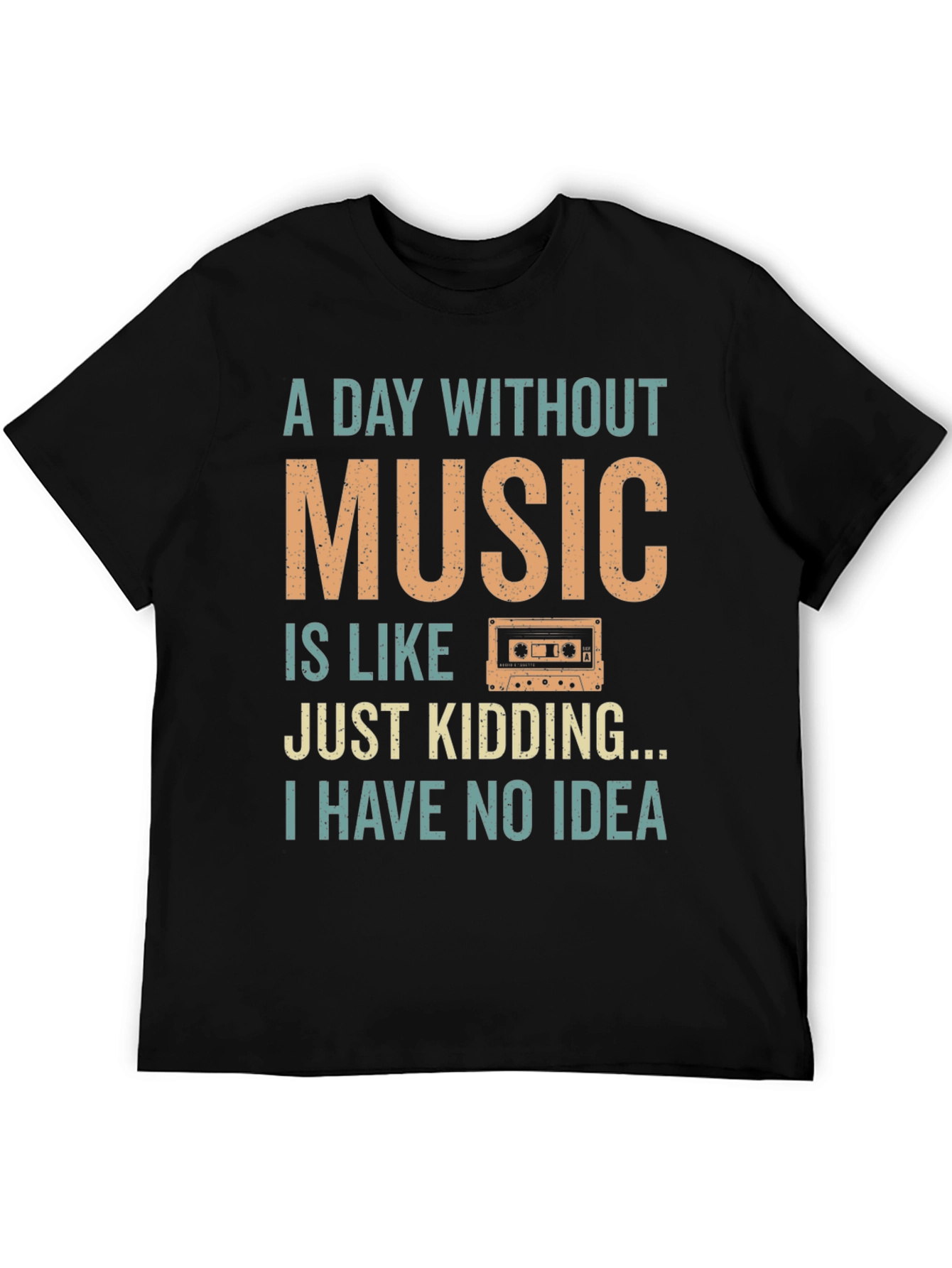 Music Lover T-Shirt - A Day Without Music