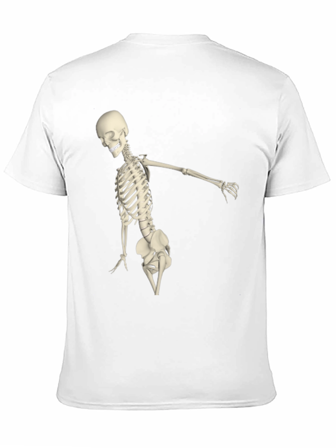 Skeleton Graphic Black Tee