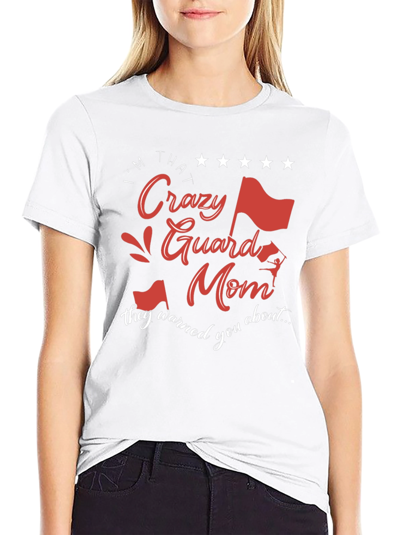 Crazy Guard Mom Graphic Tee