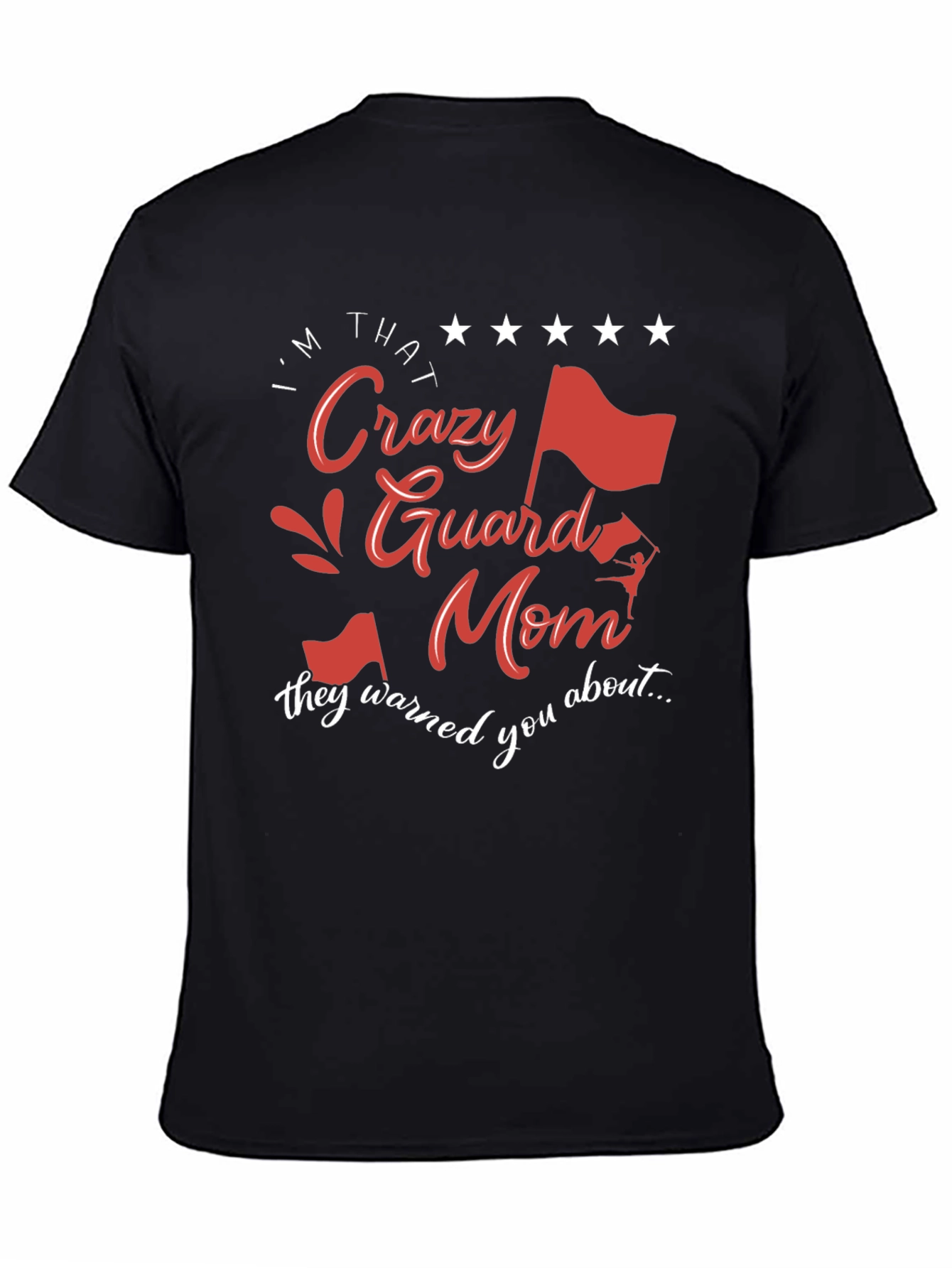 Crazy Guard Mom Graphic Tee