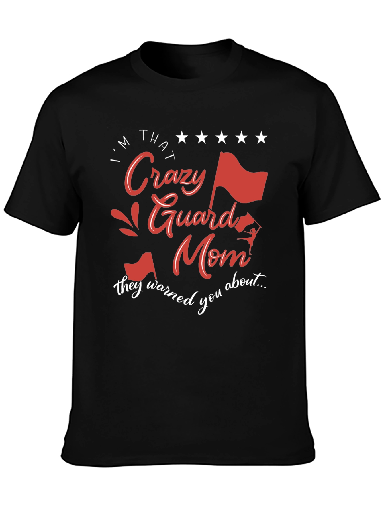 Crazy Guard Mom Graphic Tee