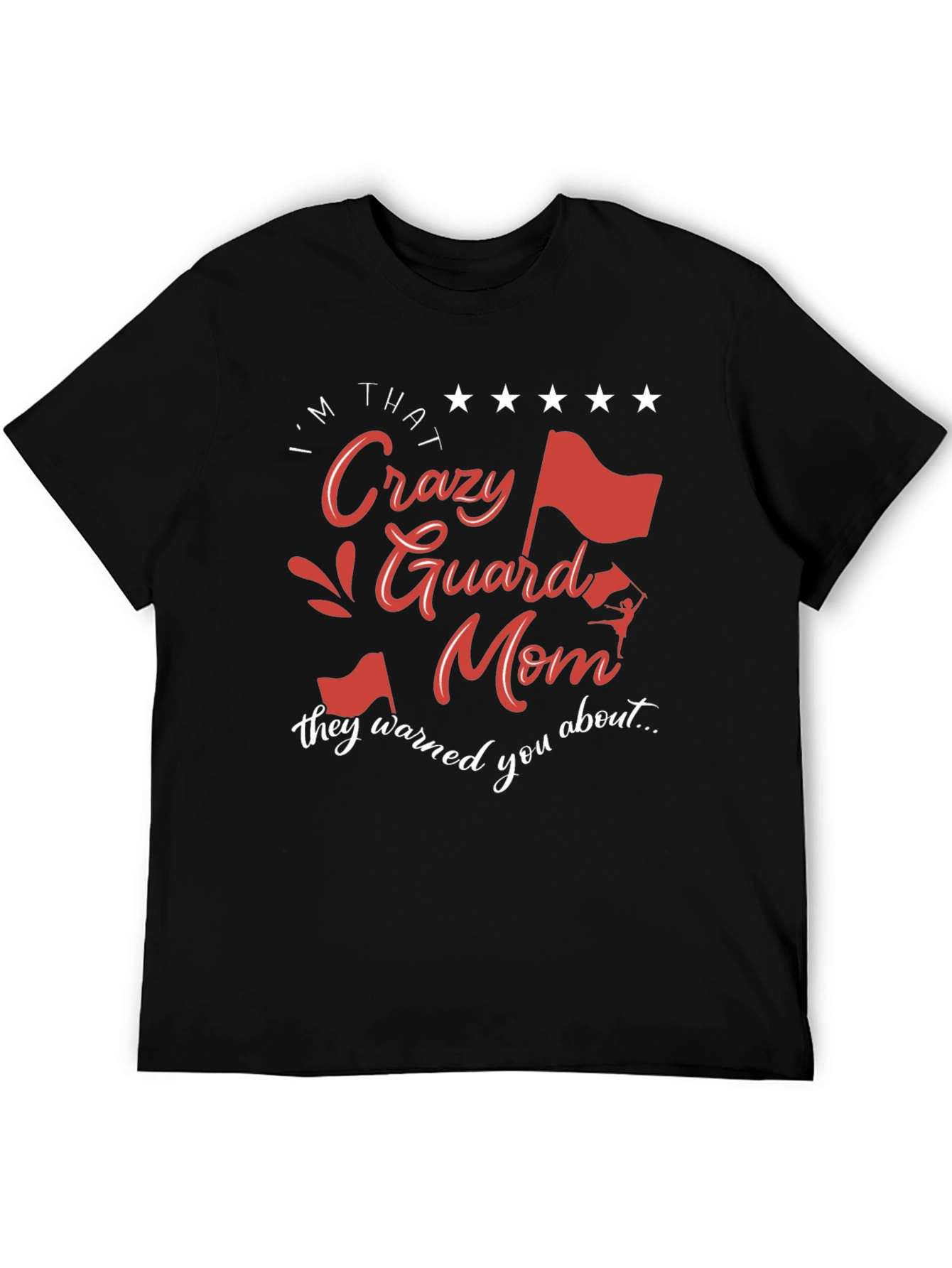Crazy Guard Mom Graphic Tee