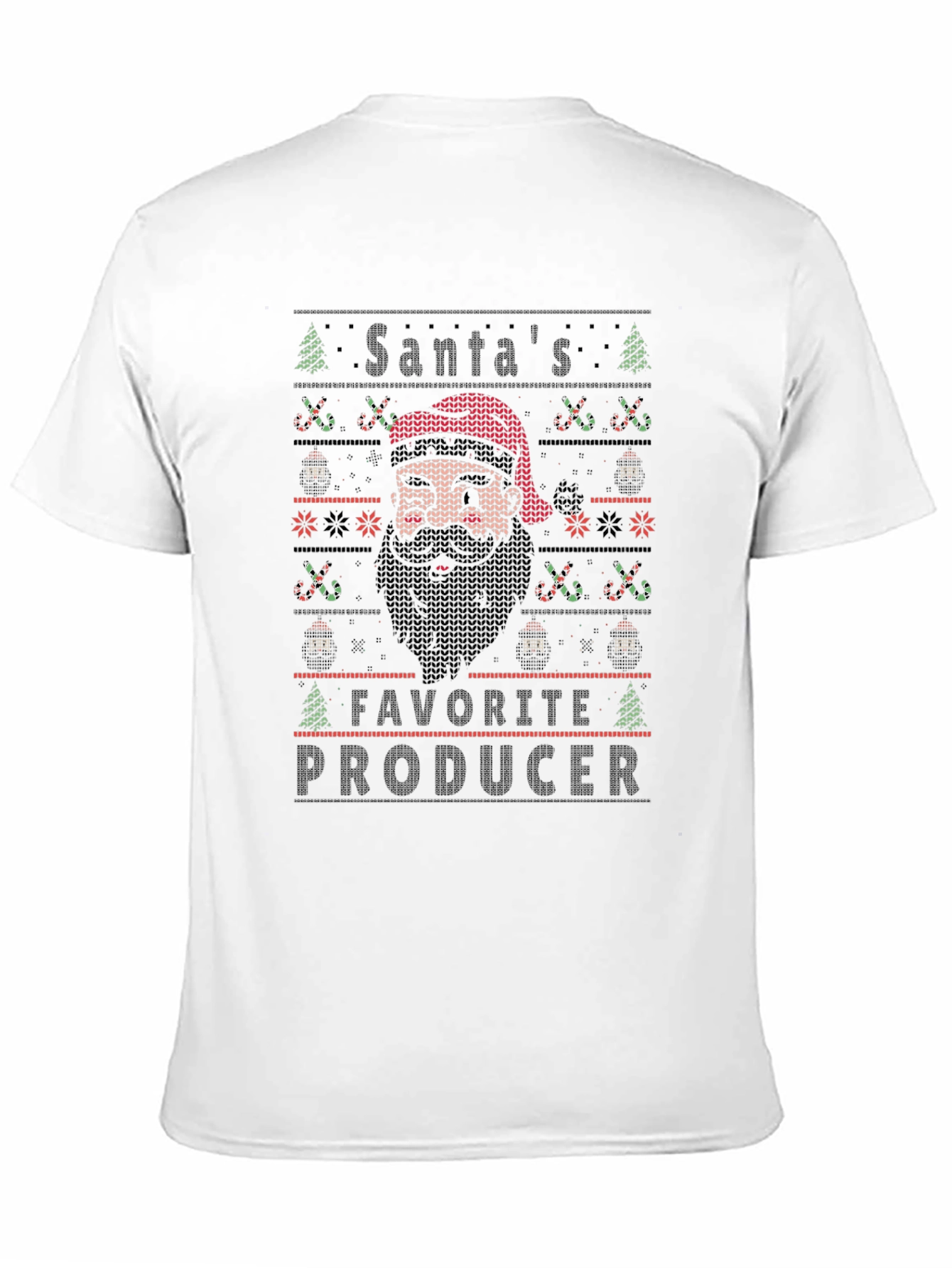 Santas Favorite Producer Christmas T-Shirt