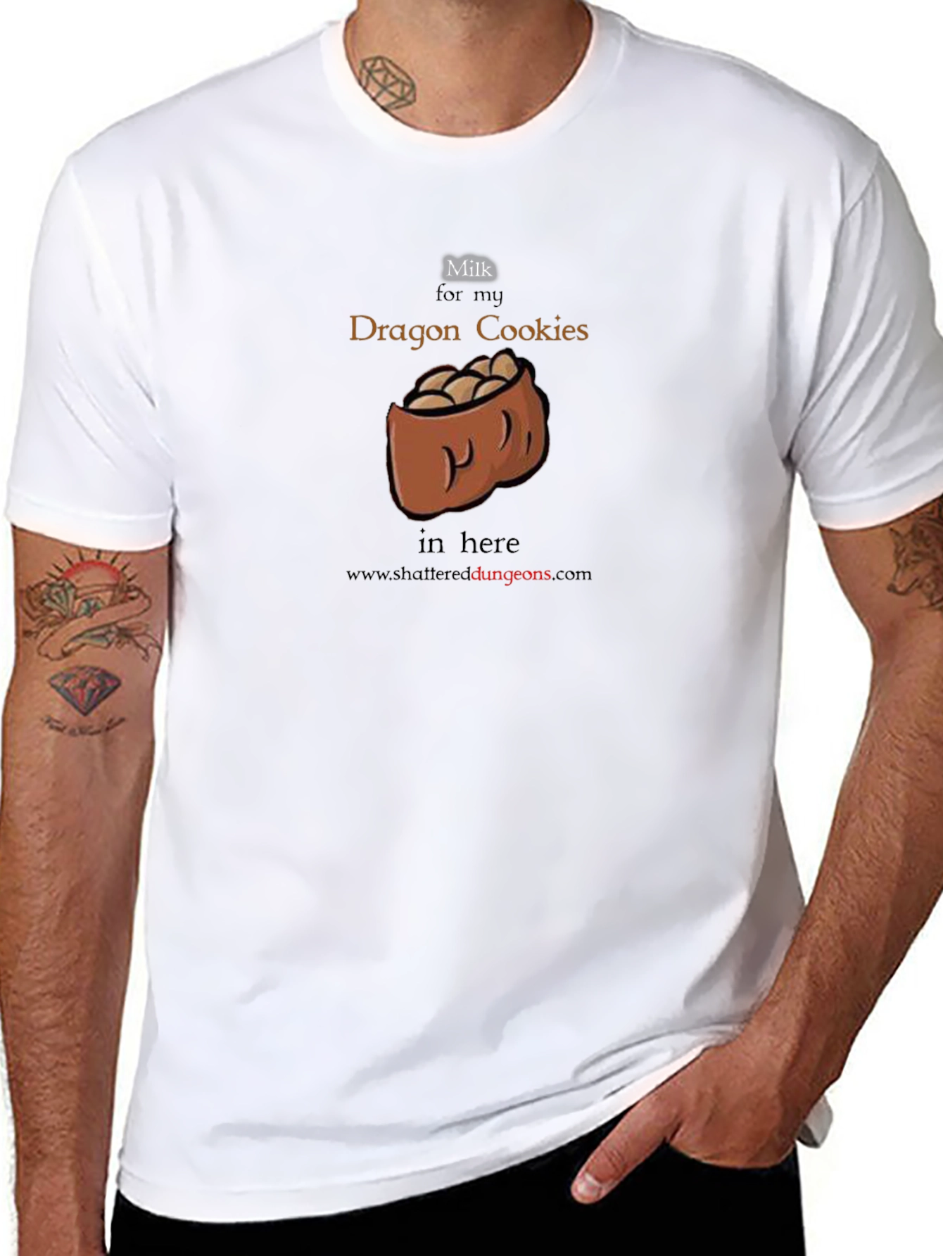 Dragon Cookies Graphic T-Shirt - Milk & Treats