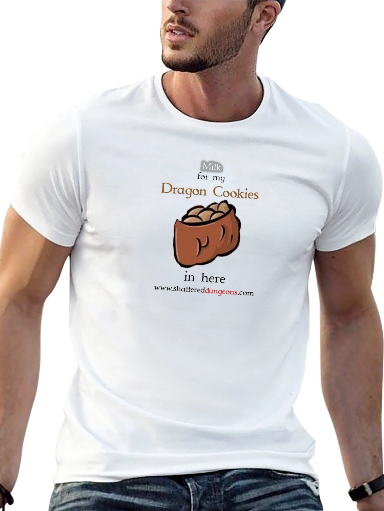 Dragon Cookies Graphic T-Shirt - Milk & Treats