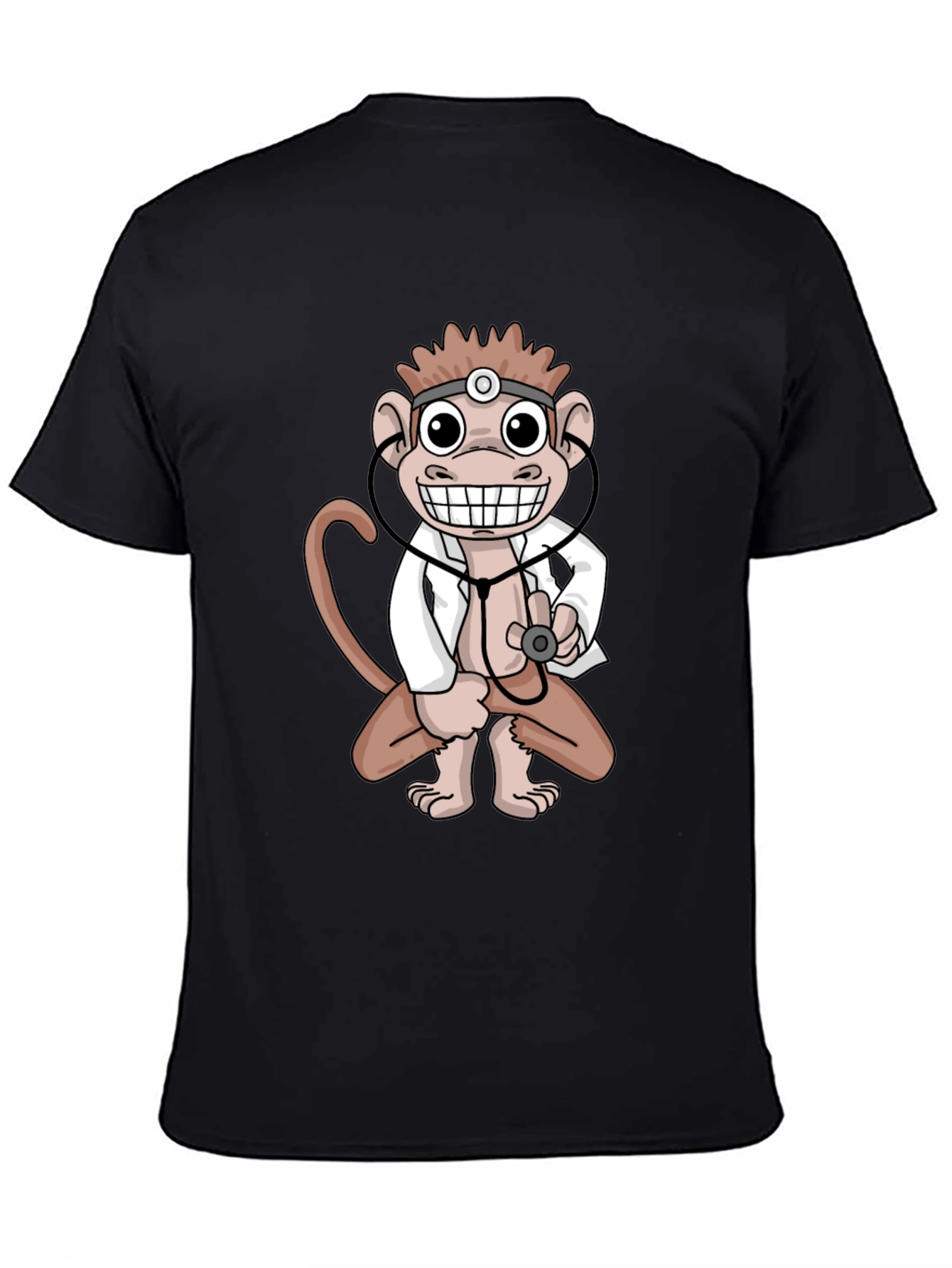 Monkey Doctor T-Shirt - Unique Novelty Tee
