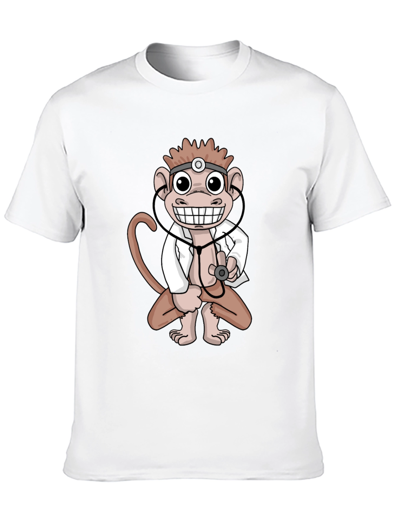 Monkey Doctor T-Shirt - Unique Novelty Tee