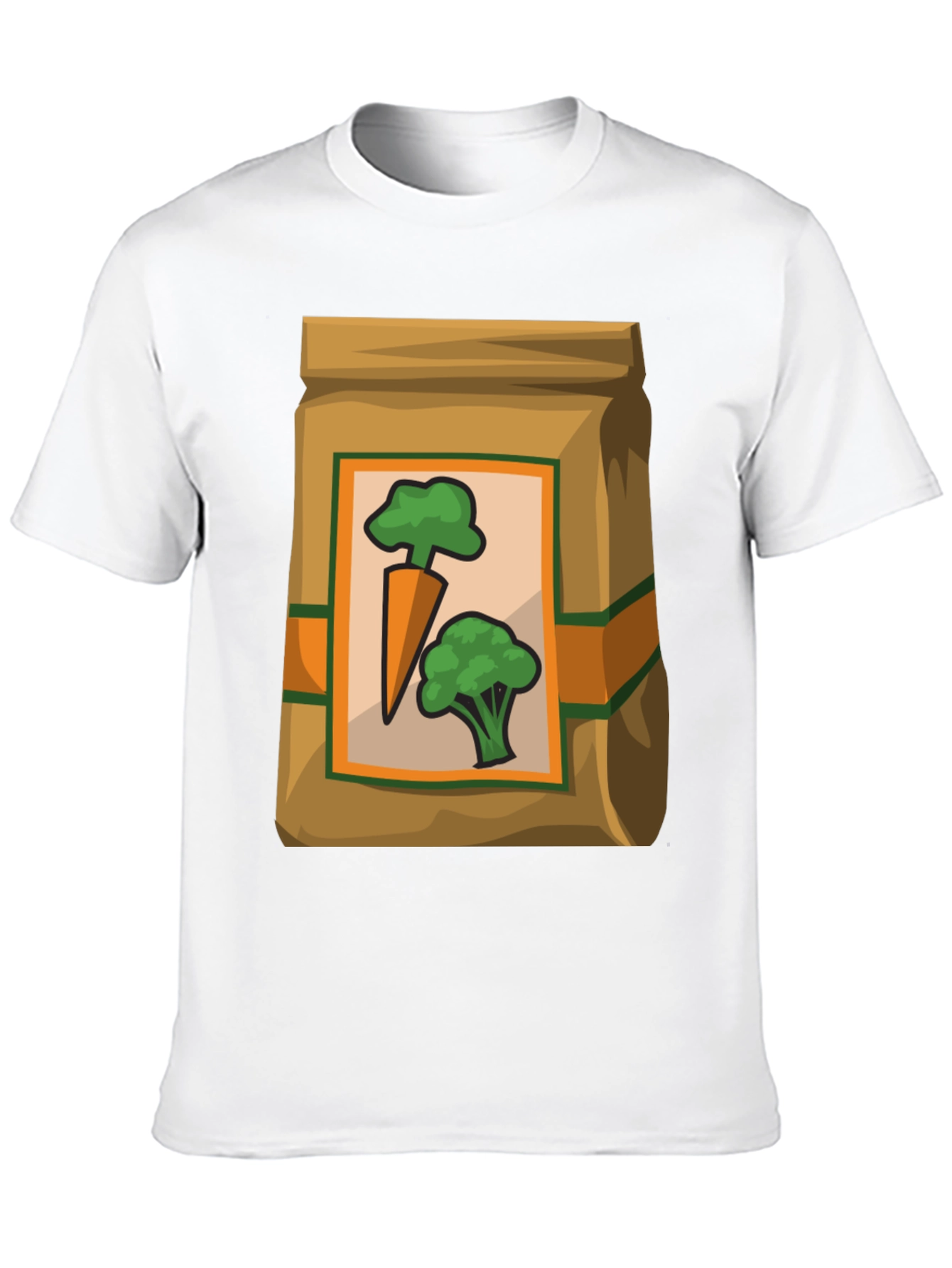 Veggie Sack Cartoon T-Shirt