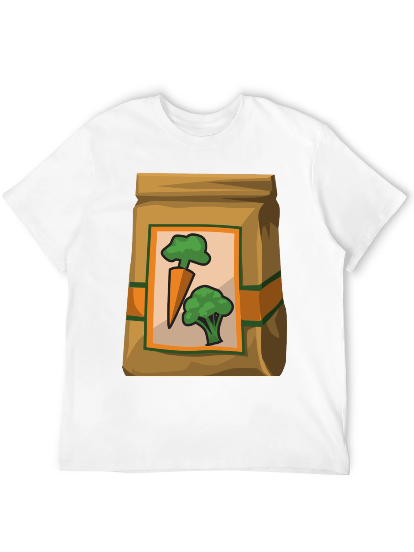 Veggie Sack Cartoon T-Shirt